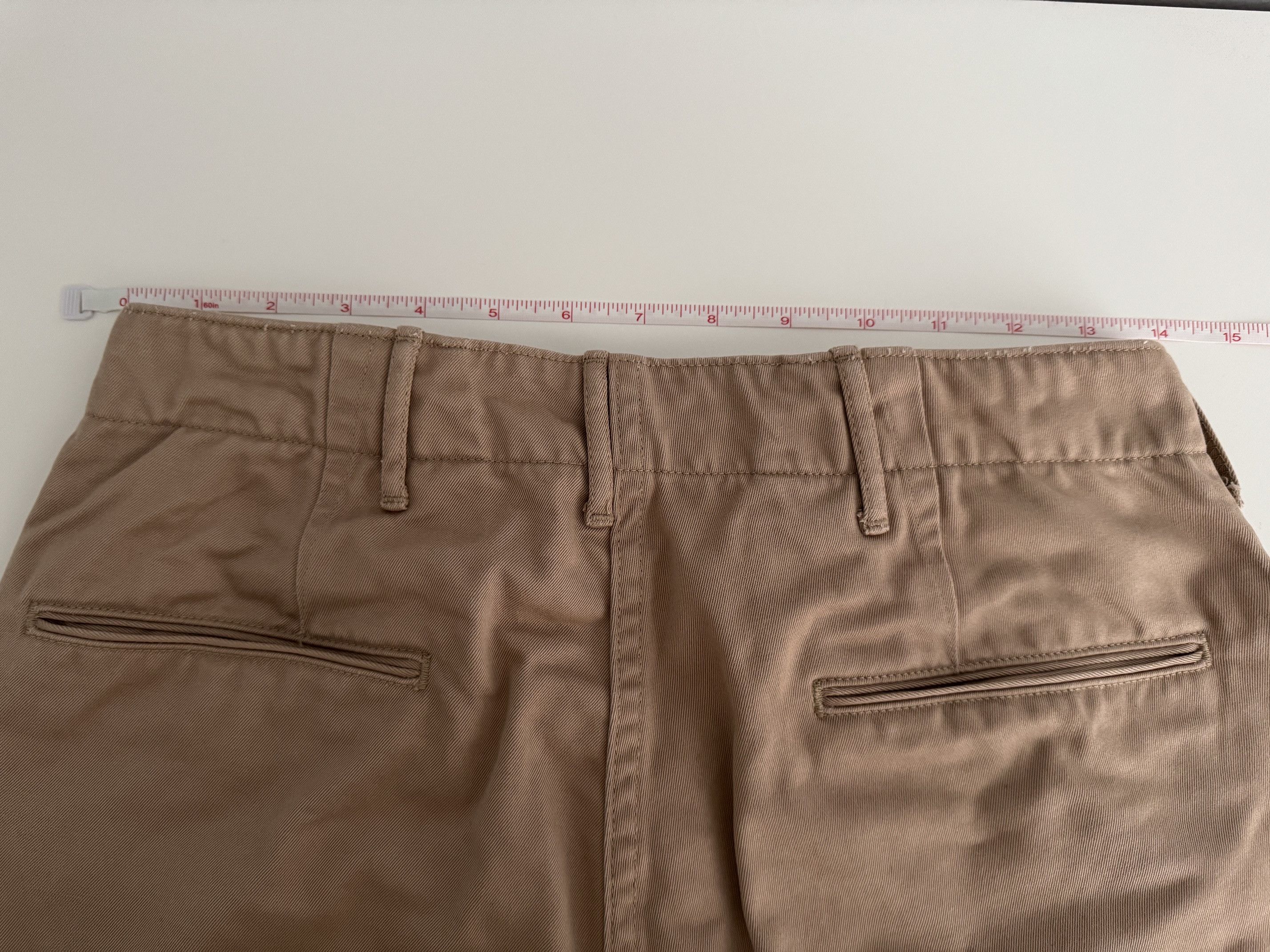 Buzz Rickson's BUZZ RICKSON'S BR40025 Original Spec. Chino Beige 29 x 29.5 Size US 29 - 2 Thumbnail