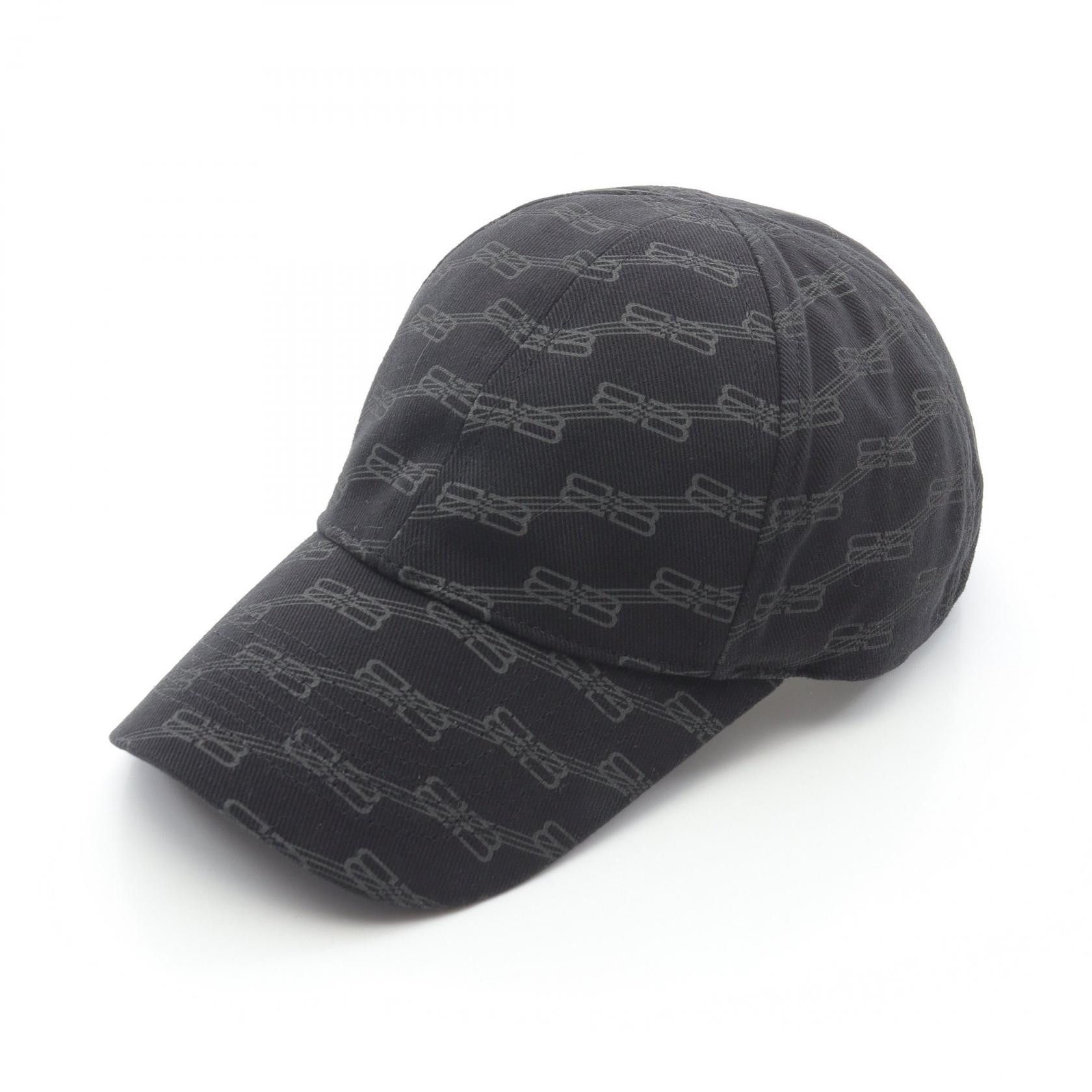 【ガルダ】 BALENCIAGAバレンシアガBB MONOGRAM CAP Luxury cap - Balenciaga beige cap with brown monogram logo