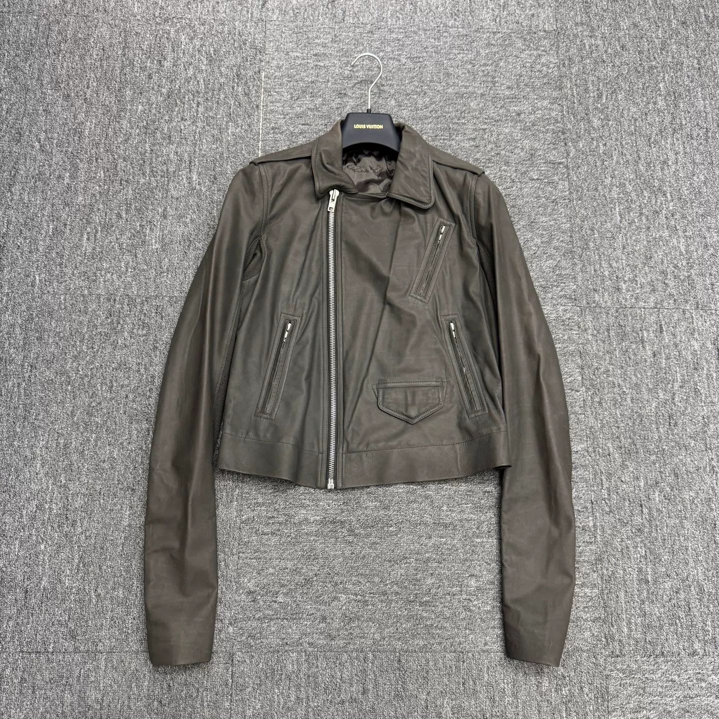 Rick Owens Rick Owen's olmar n mirta leather jacket | Grailed