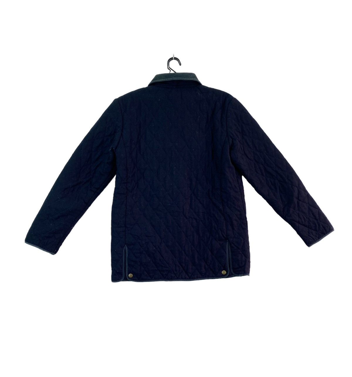Vintage Vtg 90s Ships japan quilted snap button jacket Size US L / EU 52-54 / 3 - 4 Thumbnail