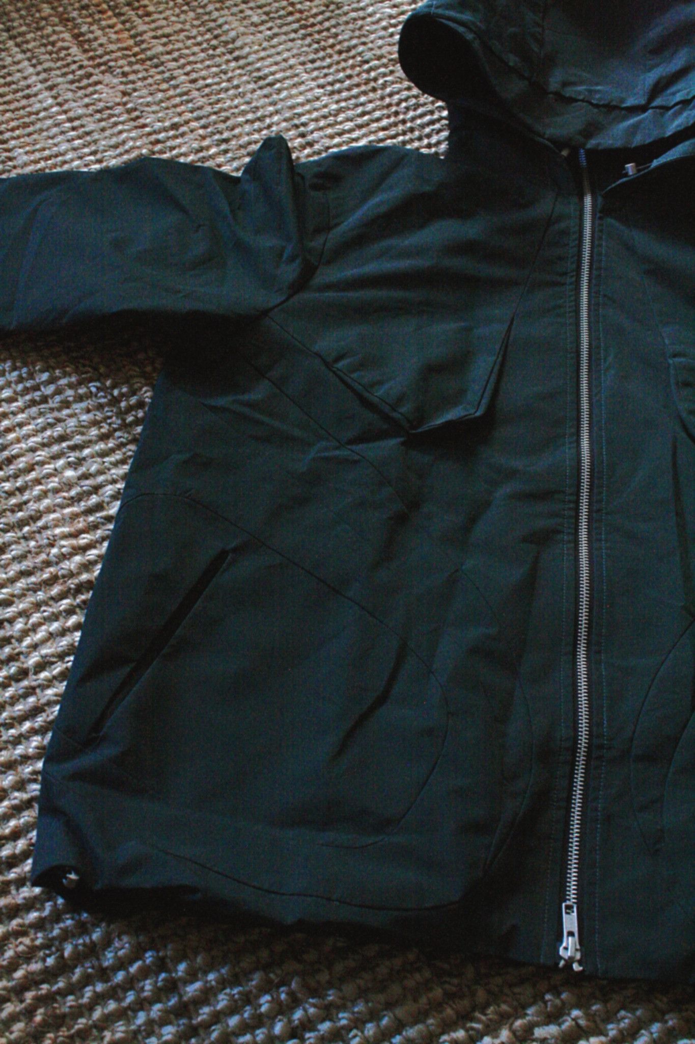 Other Gorpcore Dark Teal Waterproof Jacket 8000mm Technical Shell Size US S / EU 44-46 / 1 - 4 Thumbnail