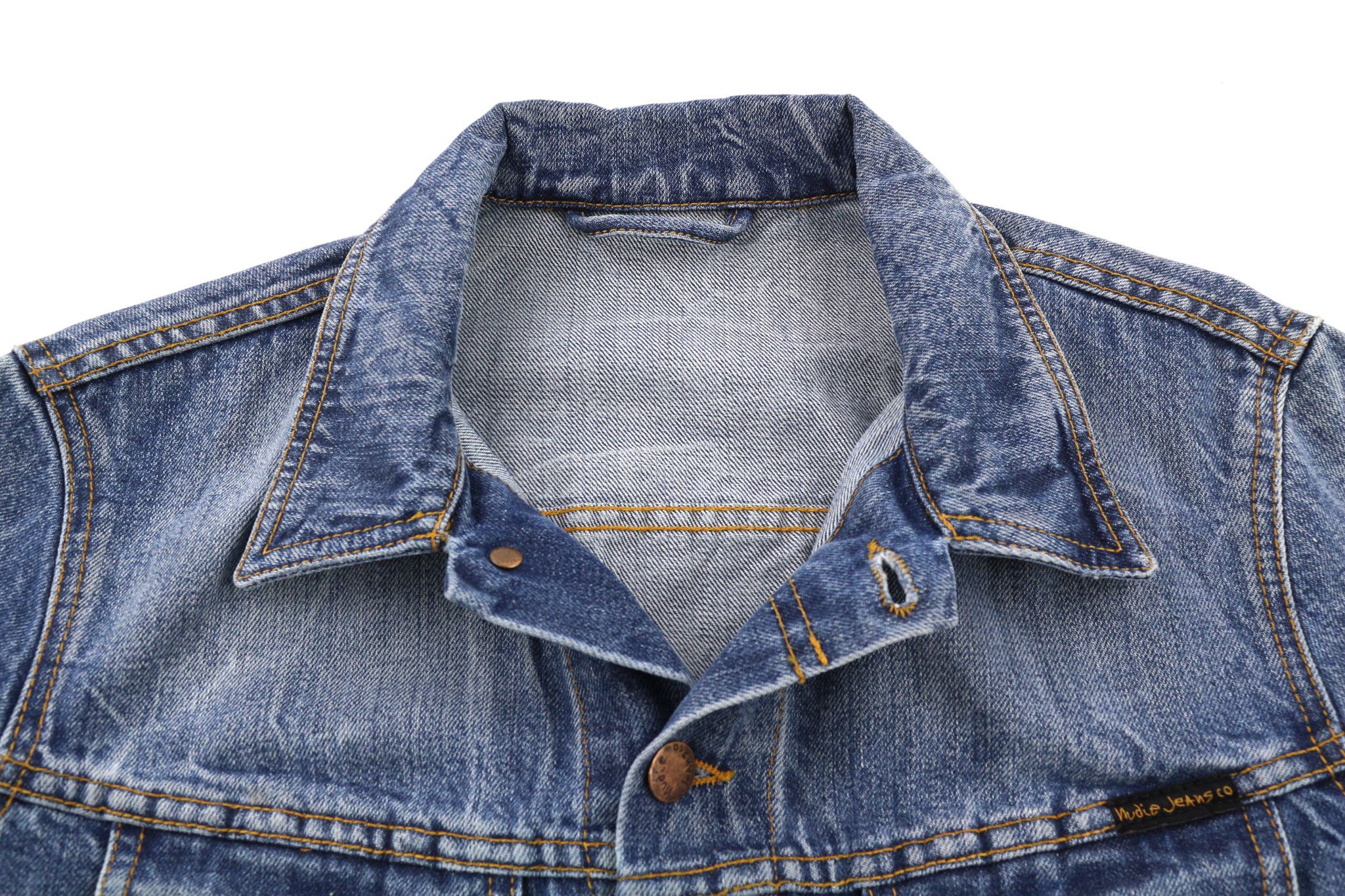 Nudie Jeans TERRY M Washed Light Vintage Jacket 81051 Size US M / EU 48-50 / 2 - 4 Thumbnail