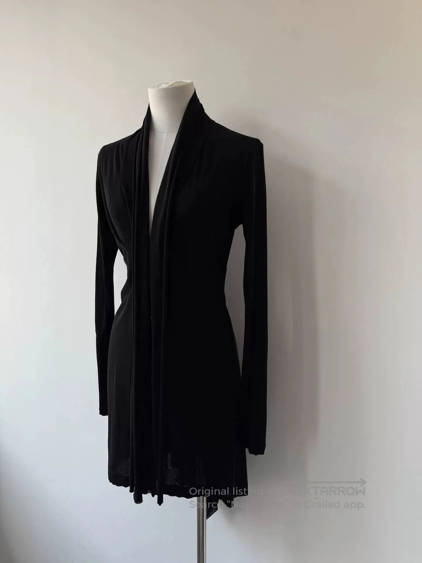 Yohji Yamamoto Yohji Yamamoto Femme Long Sleeve Dress. Size S / US 4 / IT 40 - 4 Thumbnail