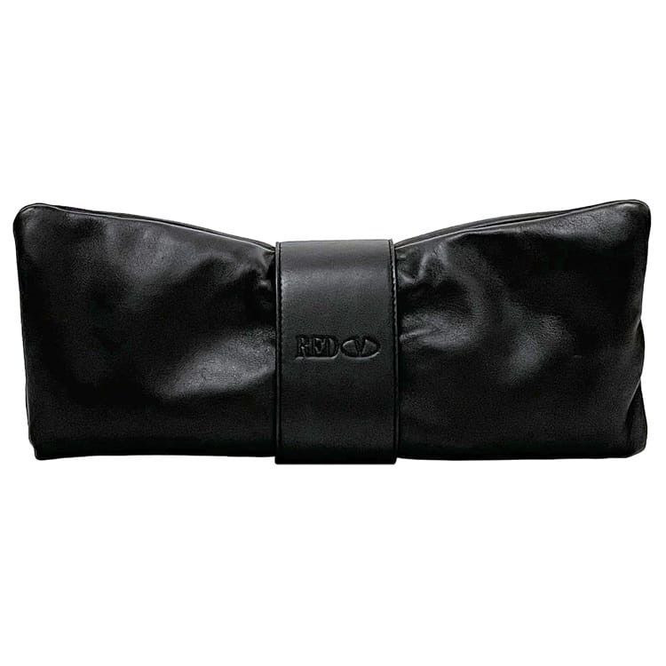 Valentino VALENTINO Clutch Bag Black Leather Size ONE SIZE - 1 Thumbnail