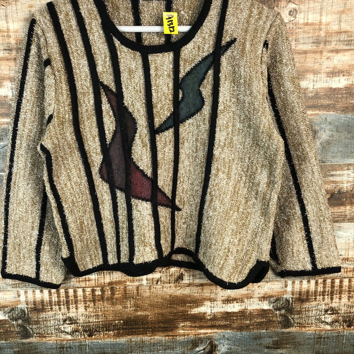 Homespun Knitwear × Japanese Brand × Vintage Japanese Brand Brown vintage Knitwear #A1312 Size S / US 4 / IT 40 - 6 Thumbnail