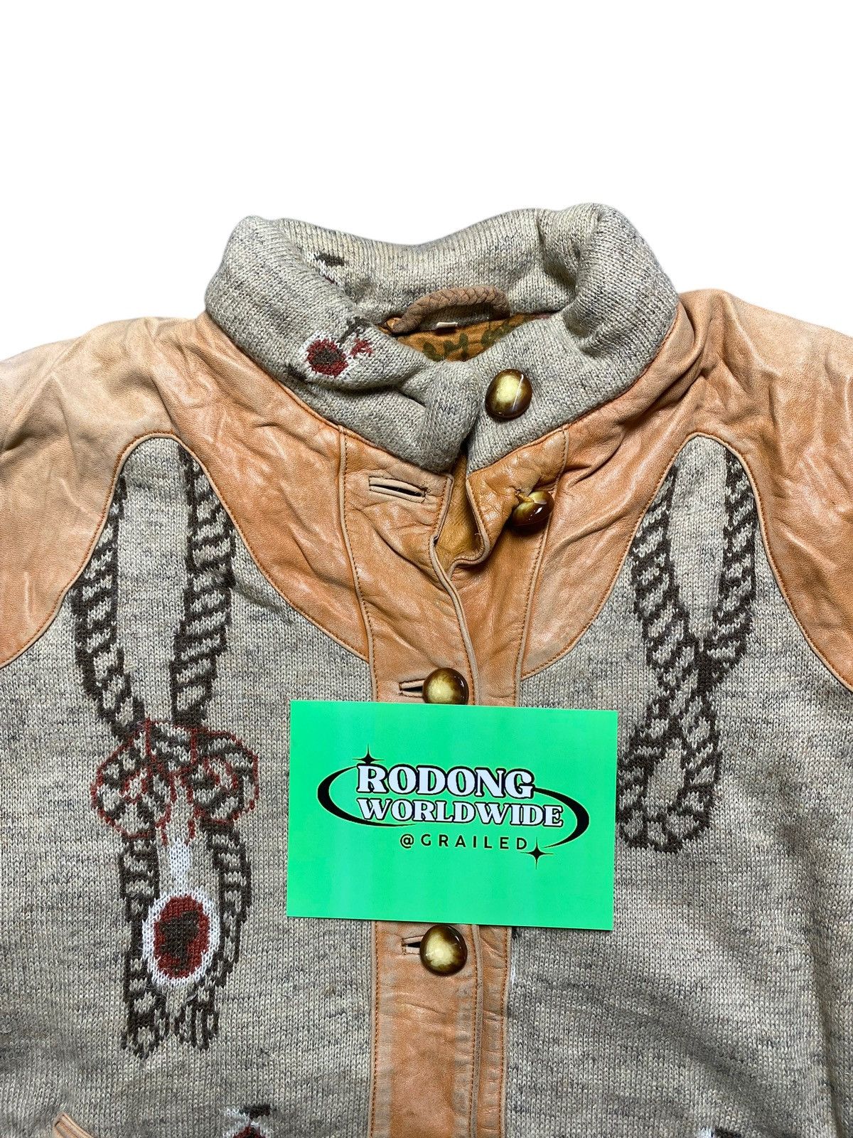 Other VINTAGE JACKET AMGE MADE IN SPAIN RETRO DESIGN NICE DESIGN Size US L / EU 52-54 / 3 - 2 Thumbnail