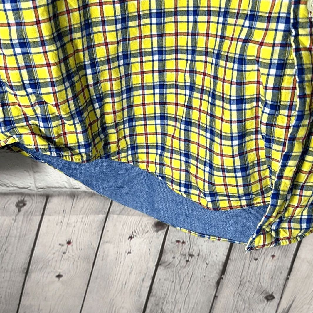 Ralph Lauren Ralph Lauren Button-Down Shirt L Men's Cotton Chambray Lined Long Sleeve Yellow Multicolor Size US L / EU 52-54 / 3 - 3 Thumbnail