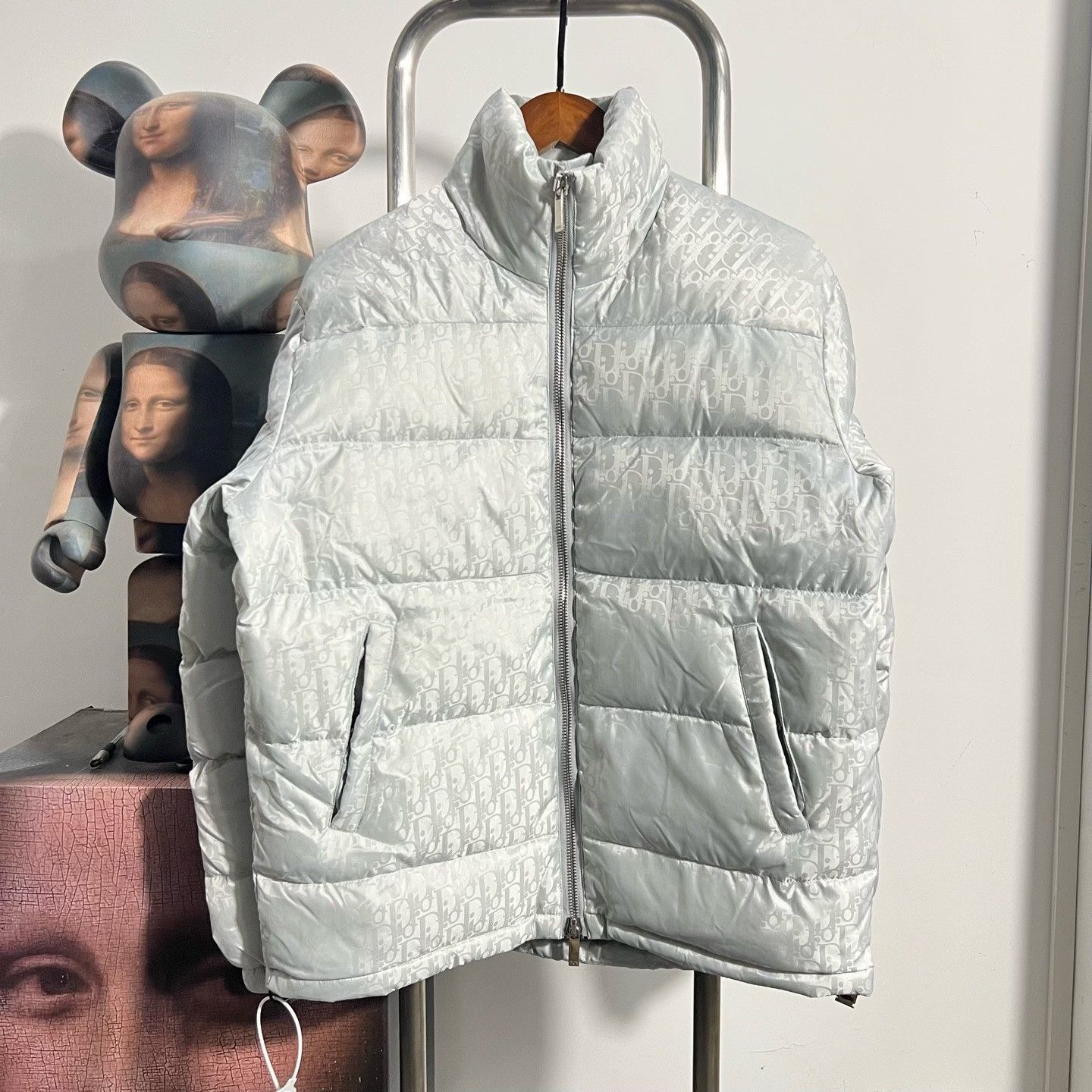 Dior Dior Down Silver Heavy Coat s Men Size US S / EU 44-46 / 1 - 1 Thumbnail