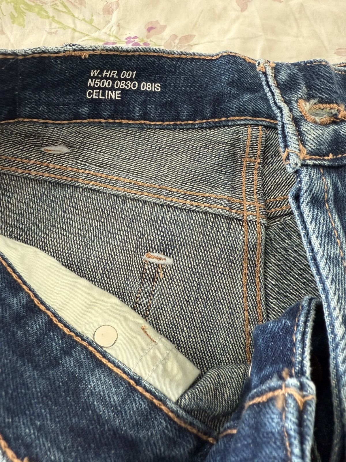 Celine Celine straight leg jeans Size 28" / US 6 / IT 42 - 3 Thumbnail