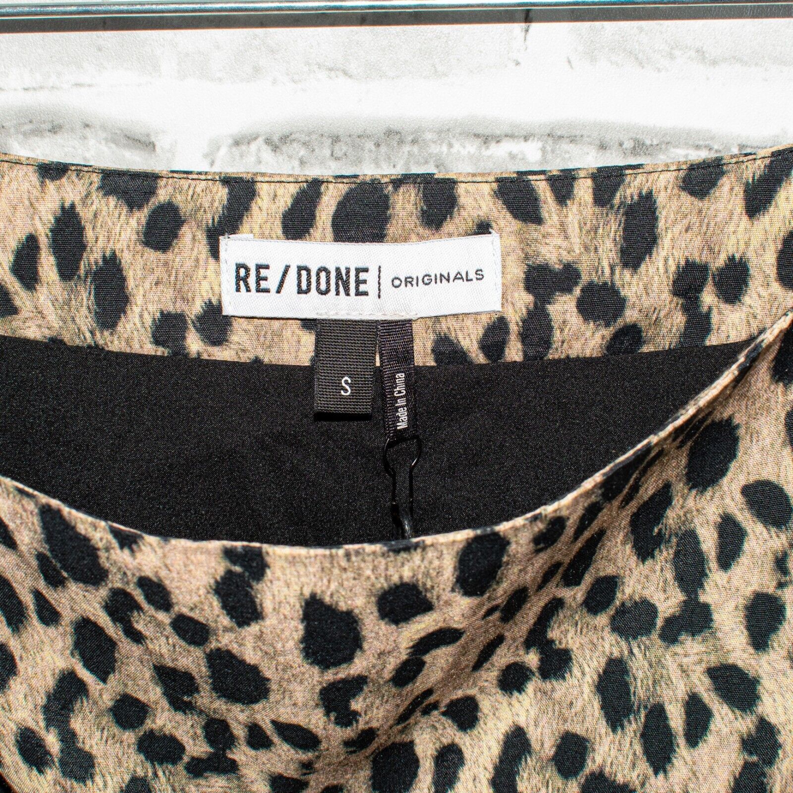 RE/DONE RE/DONE Women's Cheetah Print Slip Skirt Size Small Size 26" / US 2 / IT 38 - 3 Thumbnail