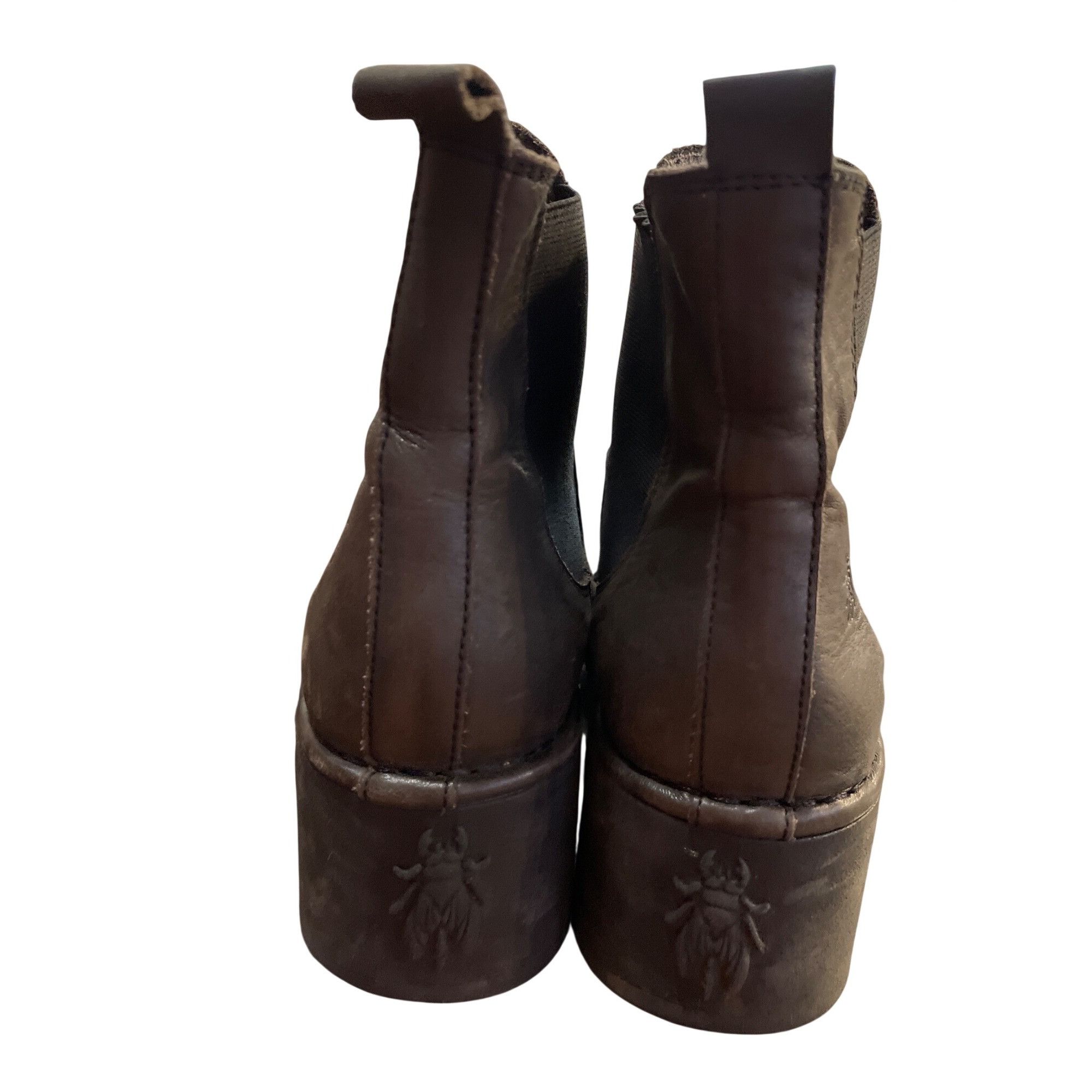 Fly London Fly London wms brown leather ankle chelsea platform ankle bo Size US 11.5 / IT 41.5 - 9 Thumbnail