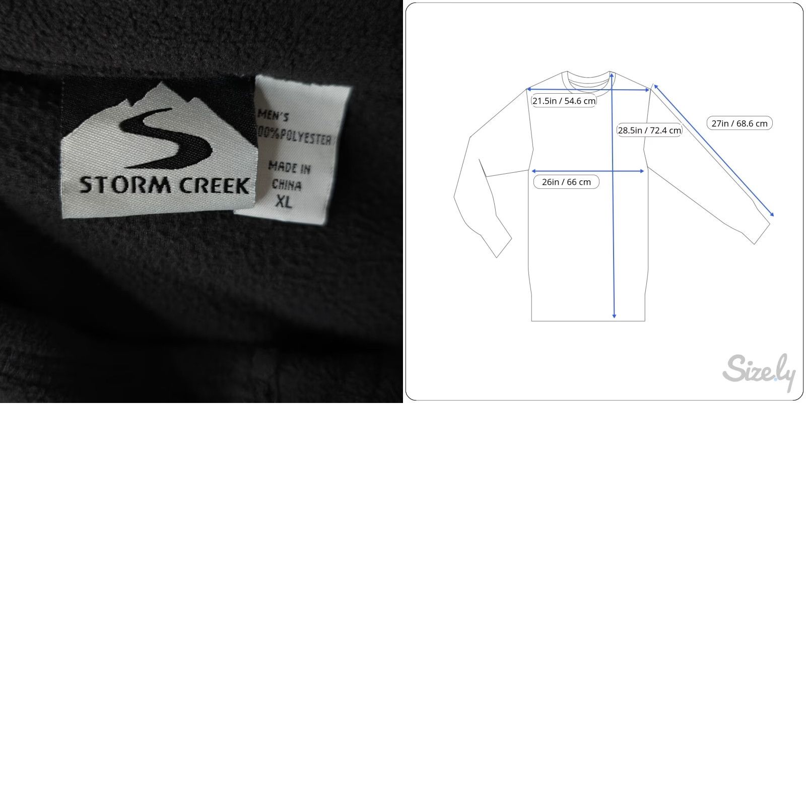 Vintage 2015 FIS Alpine World Ski Championships Storm Creek Fleece Jacket Mens XL Black Size US XL / EU 56 / 4 - 8 Thumbnail