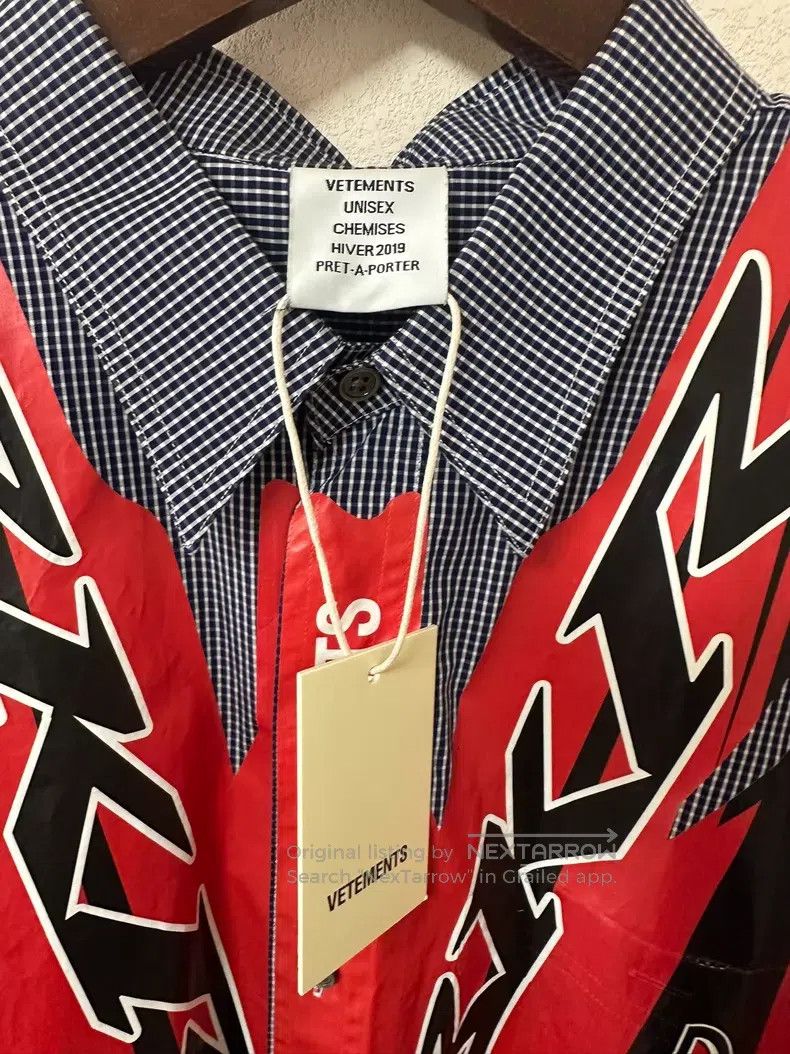 Vetements VETEMENTS Racing Shirt Size US M / EU 48-50 / 2 - 3 Thumbnail