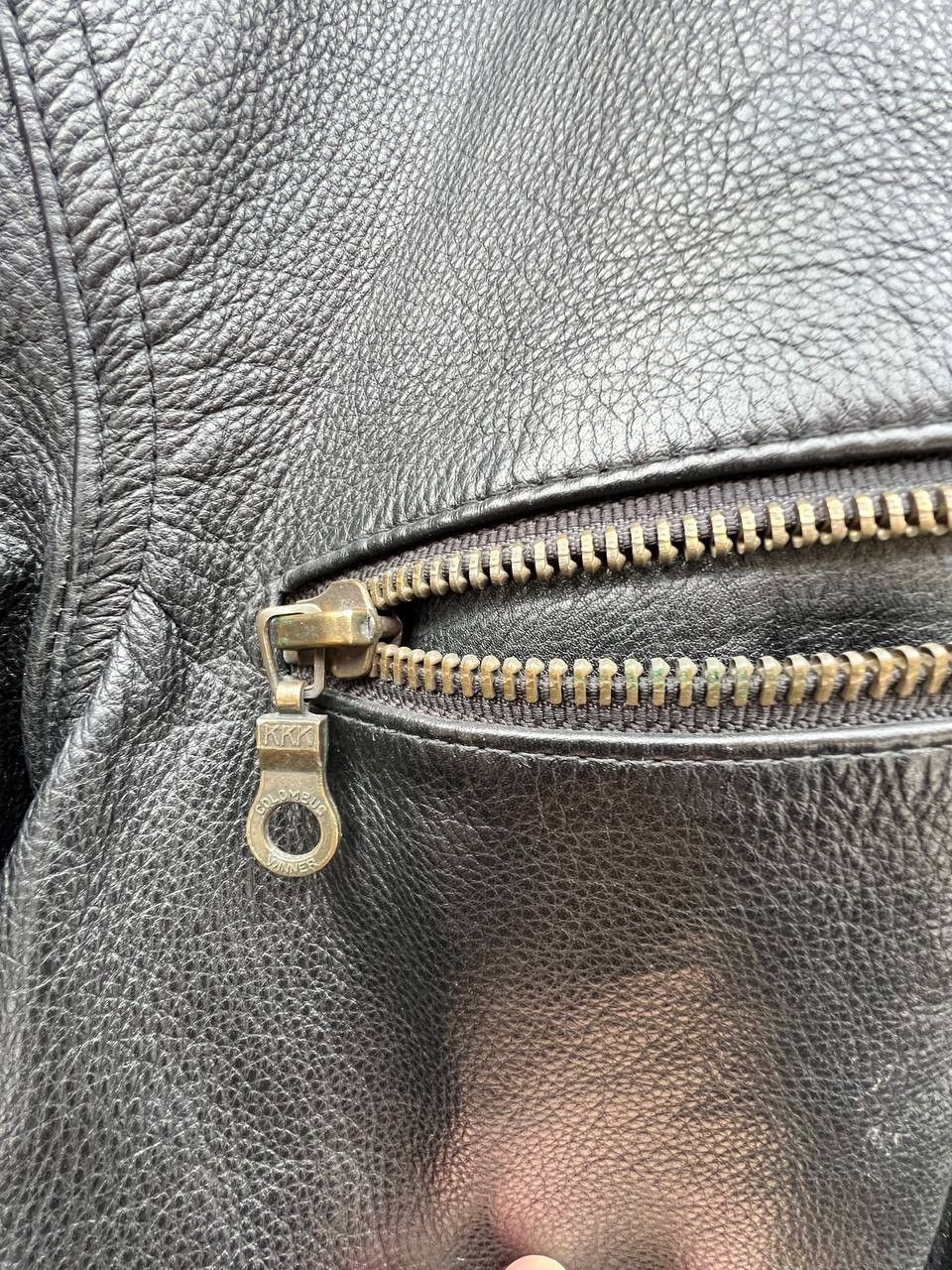 Leather Quality Casual Leather Jacket Size US L / EU 52-54 / 3 - 5 Thumbnail