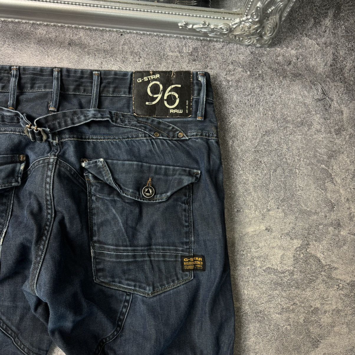 G-Star G-Star Raw 96 Elwood Heritage Denim Jeans Vintage 90s Size US 36 / EU 52 - 4 Thumbnail