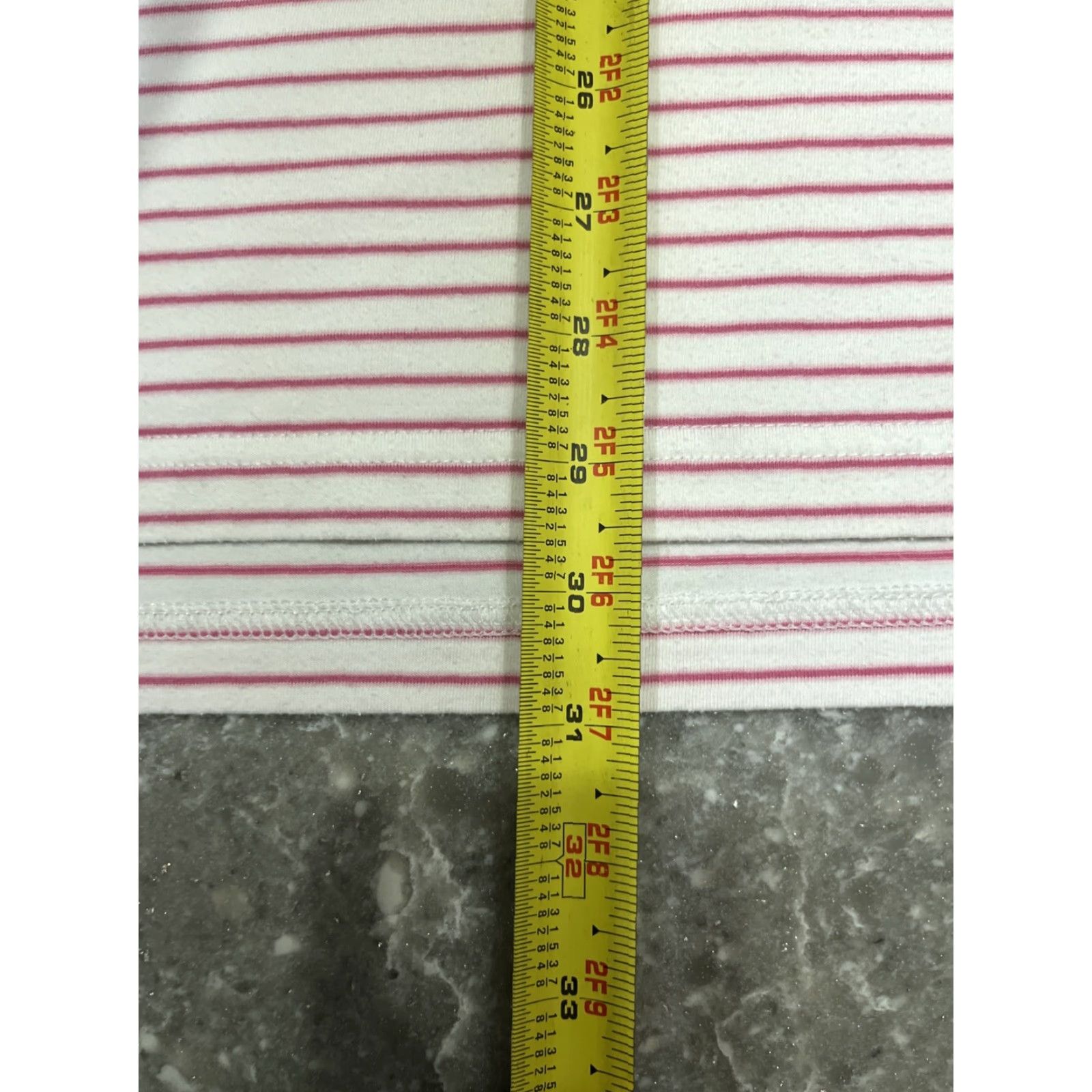 Vineyard Vines Vineyard Vines Jim Nantz Polo Men L Pink Stripe Shirt Mens Regular Short Sleeve Golf Polo Size US L / EU 52-54 / 3 - 4 Thumbnail