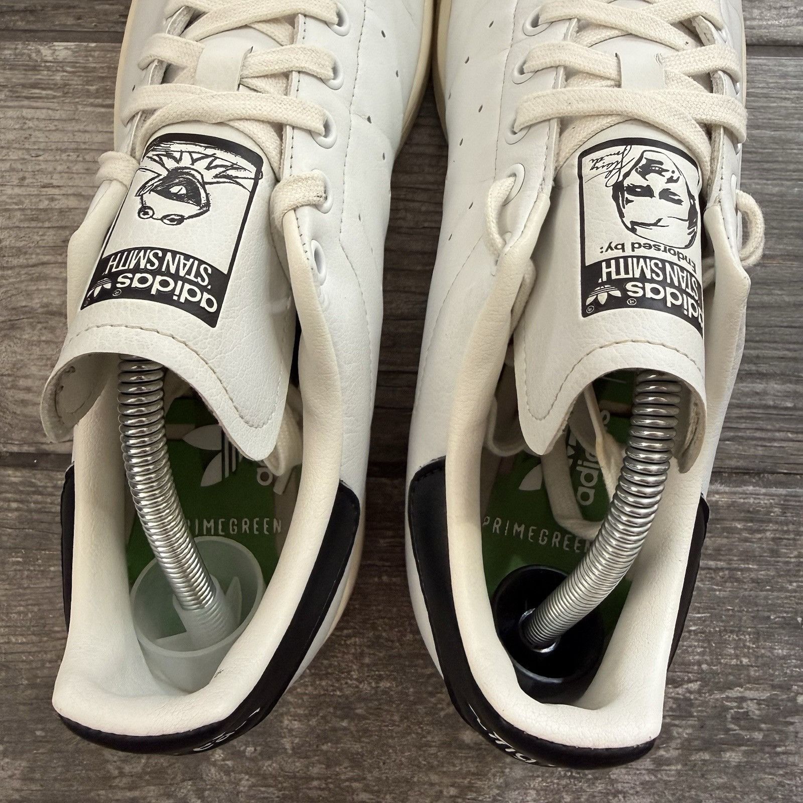Adidas ADIDAS STAN SMITH DISNEY KERMIT THE FROG WHITE SNEAKERS GX95 Size US 10 / EU 43 - 5 Thumbnail