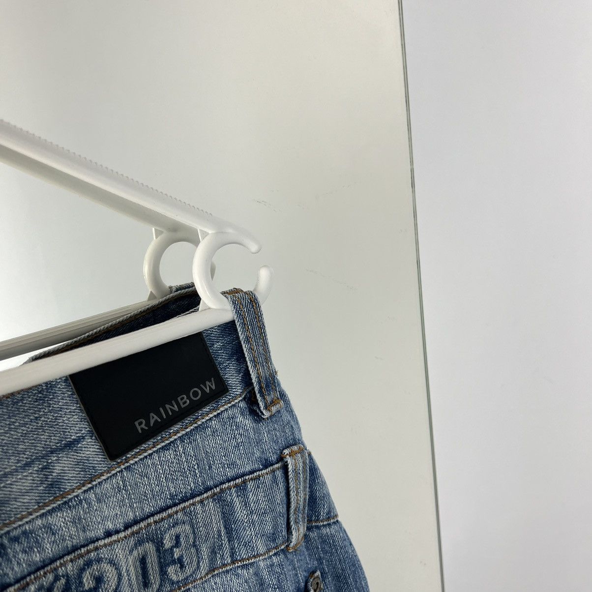 Vintage Japanese Y2K Rap Style Baggy Denim Jeans Streetwear 90s Size US 31 - 4 Thumbnail