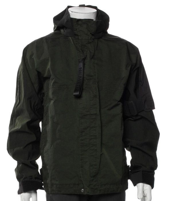 Nemen Nemen I18157 Army Dark Green Nylon Jacket Size US S / EU 44-46 / 1 - 1 Thumbnail
