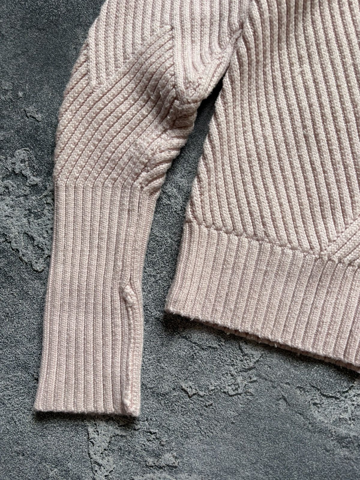 Loro Piana Vintage Loro Piana Luxury Pink Wool Knit Turtleneck Sweater Size S / US 4 / IT 40 - 5 Thumbnail
