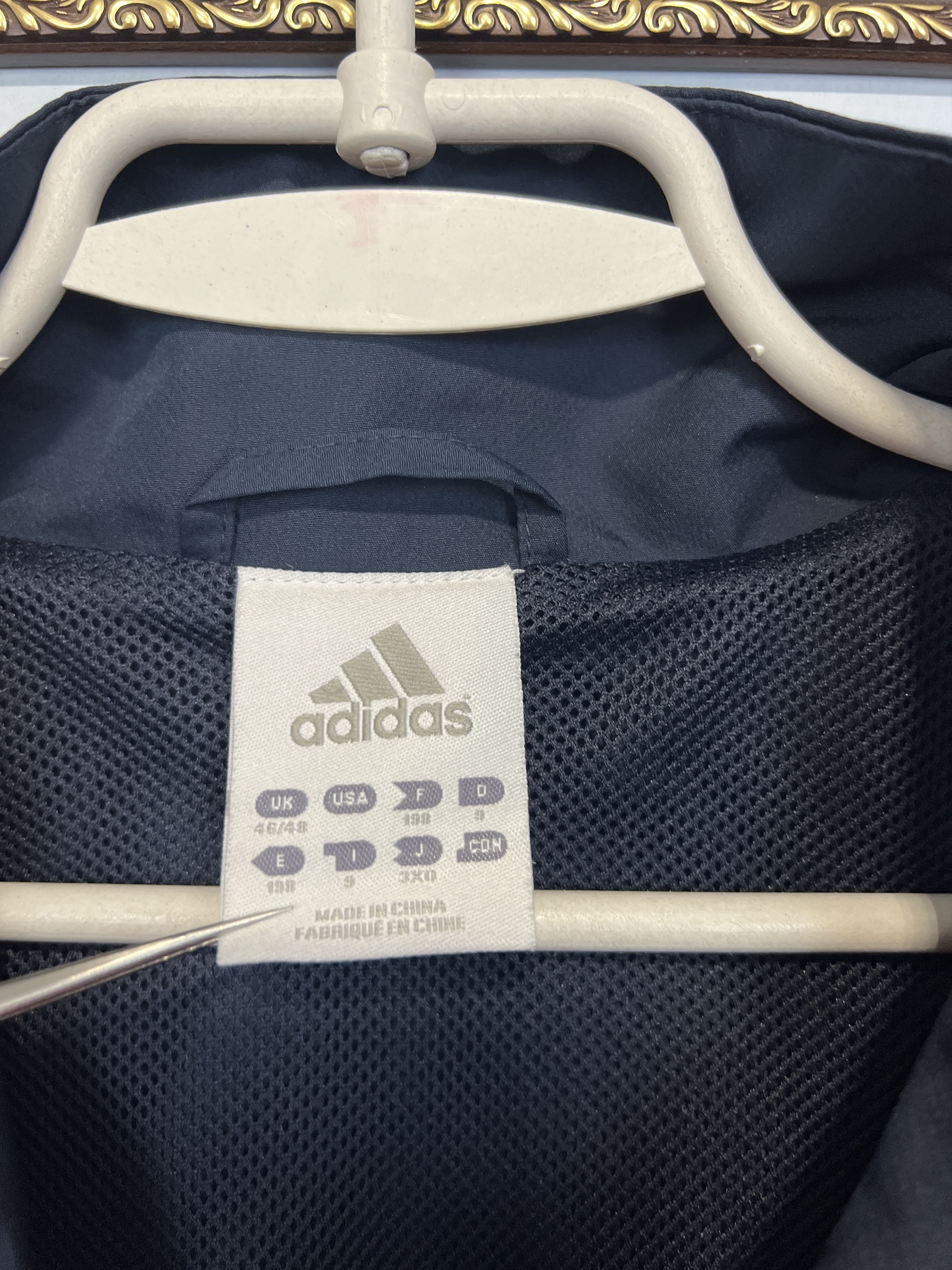 Adidas Vintage Chelsea Football Train Jacket Soccer Track Top Zip Size US M / EU 48-50 / 2 - 7 Thumbnail