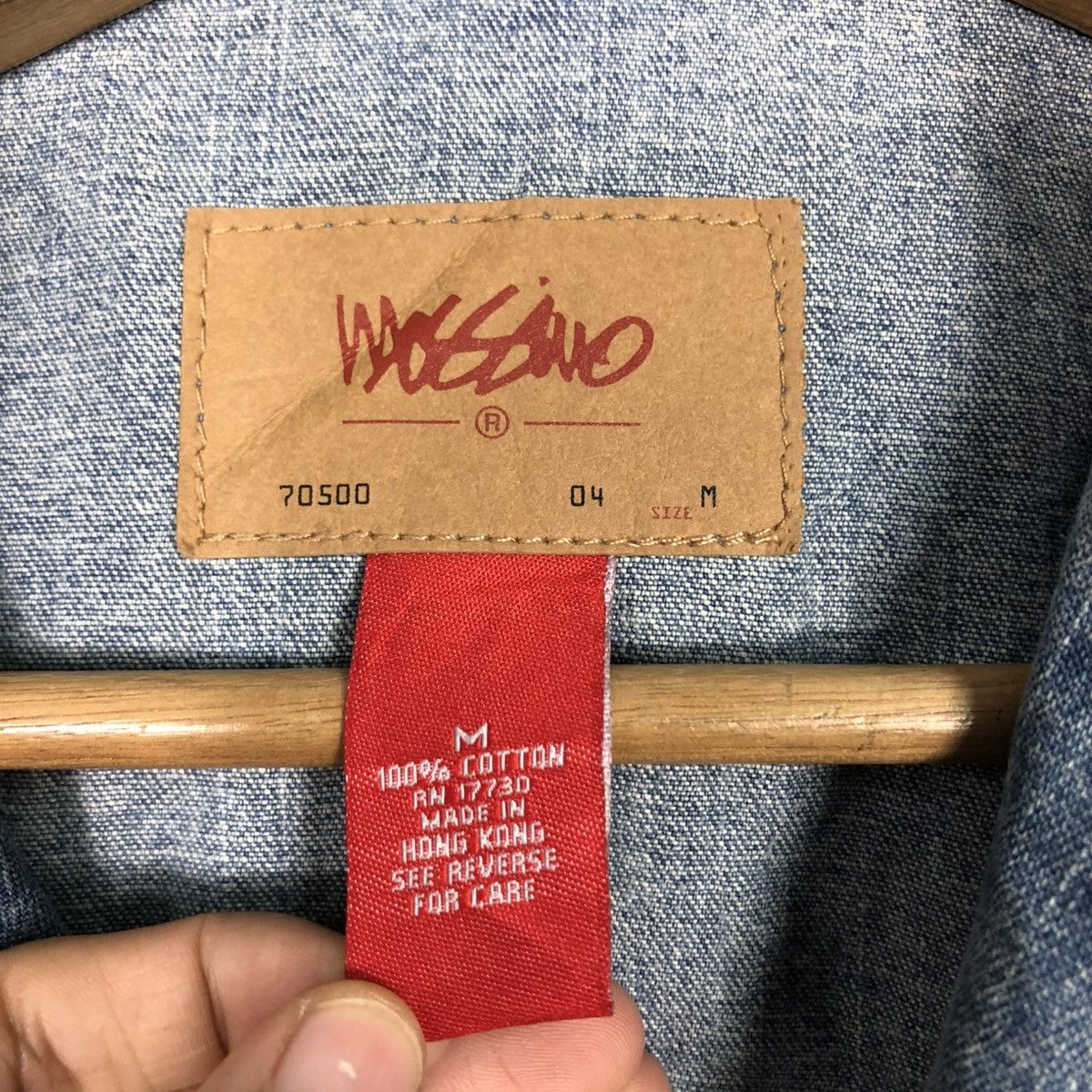 Japanese Brand 🔥VINTAGE DENIM CHORE WORK JACKET MOSSIMO ISSEY MIYAKE Size US M / EU 48-50 / 2 - 19 Thumbnail