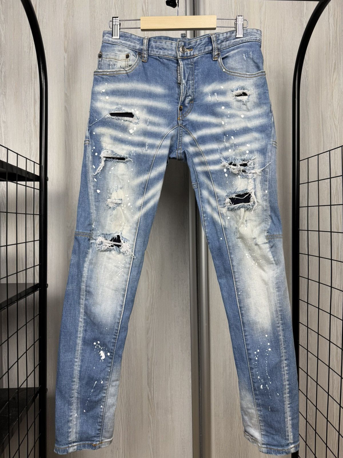 Dsquared2 Dsquared2 classic kenny twist jeans faded distressed Size US 30 / EU 46 - 2 Thumbnail
