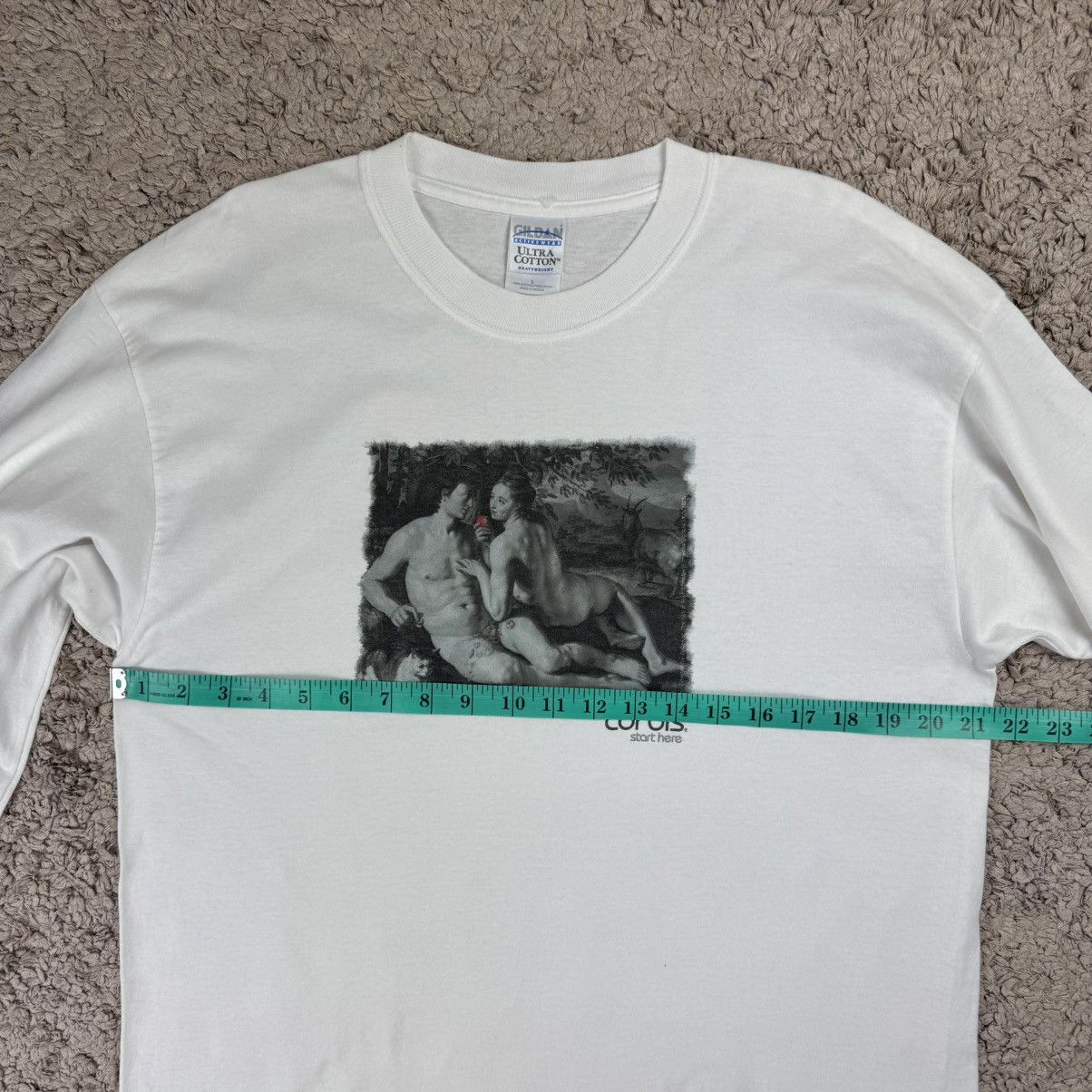 Vintage Vintage Art The Fall of Man Graphic Photo T-shirt Size US L / EU 52-54 / 3 - 13 Thumbnail