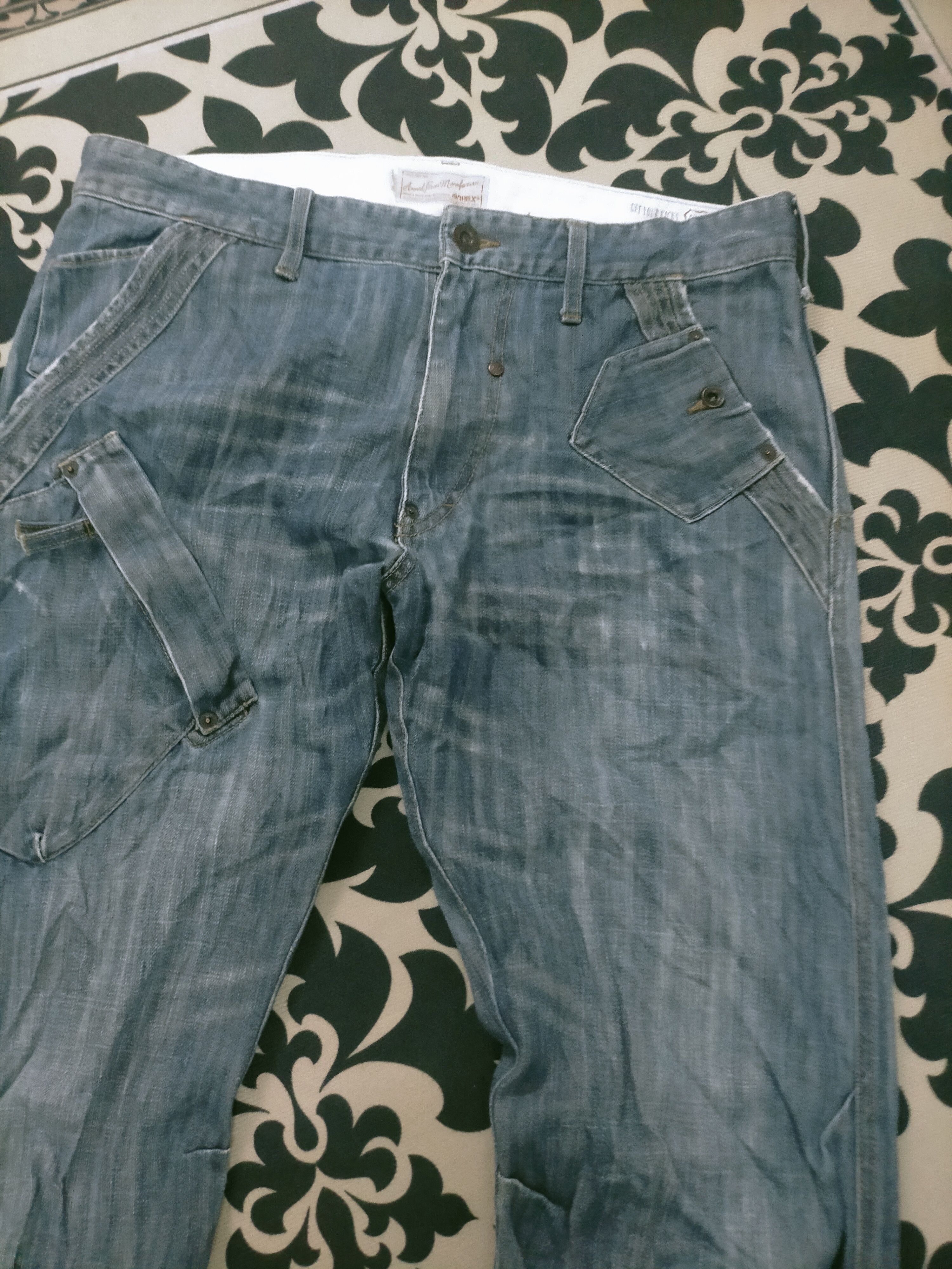Avirex × Japanese Brand × Vintage 🔥 Vintage 🔥 Avirex Tactical Jeans Size US 35 - 6 Thumbnail
