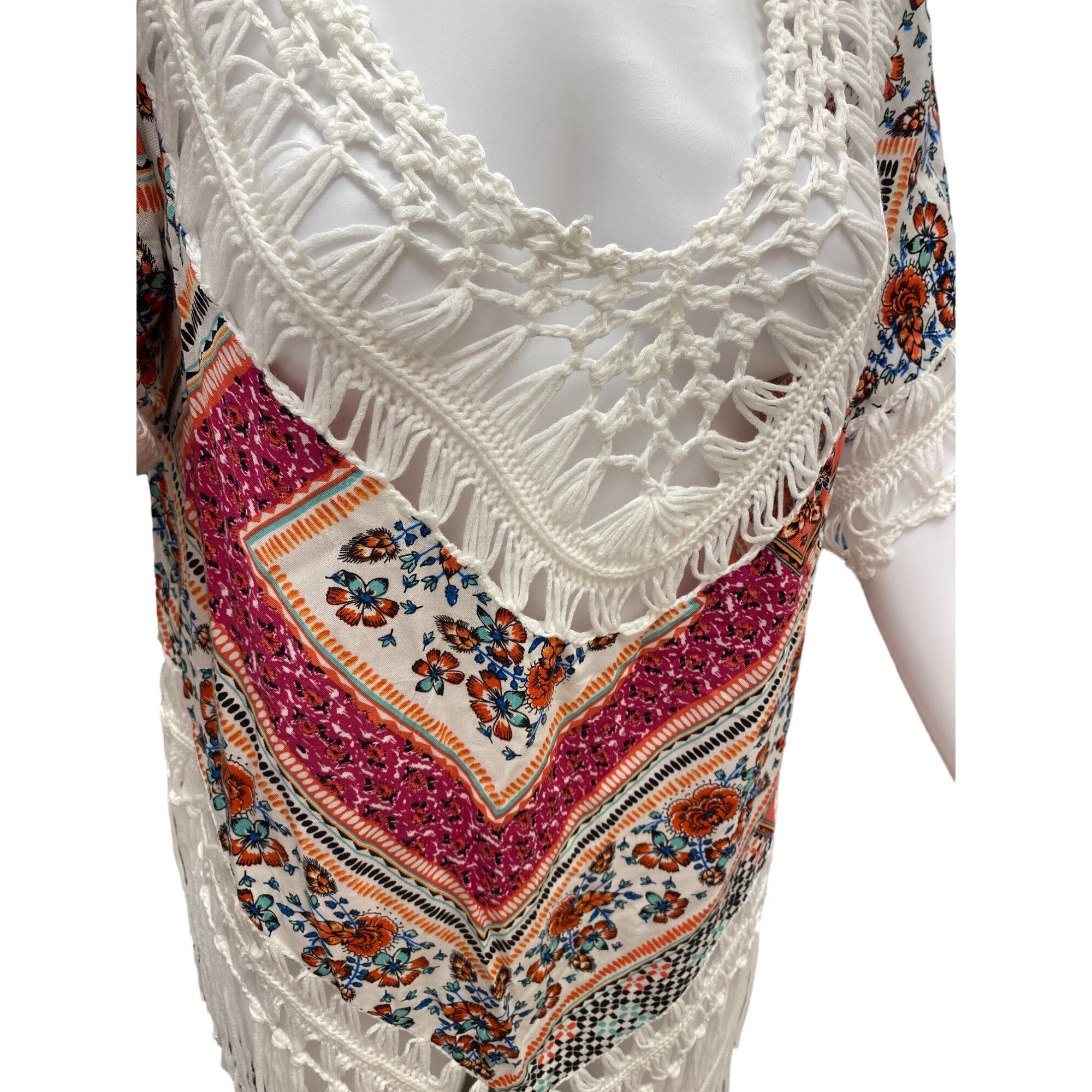 Other Vivid ladies knitted print top size M SKU 566 Size M / US 6-8 / IT 42-44 - 2 Thumbnail