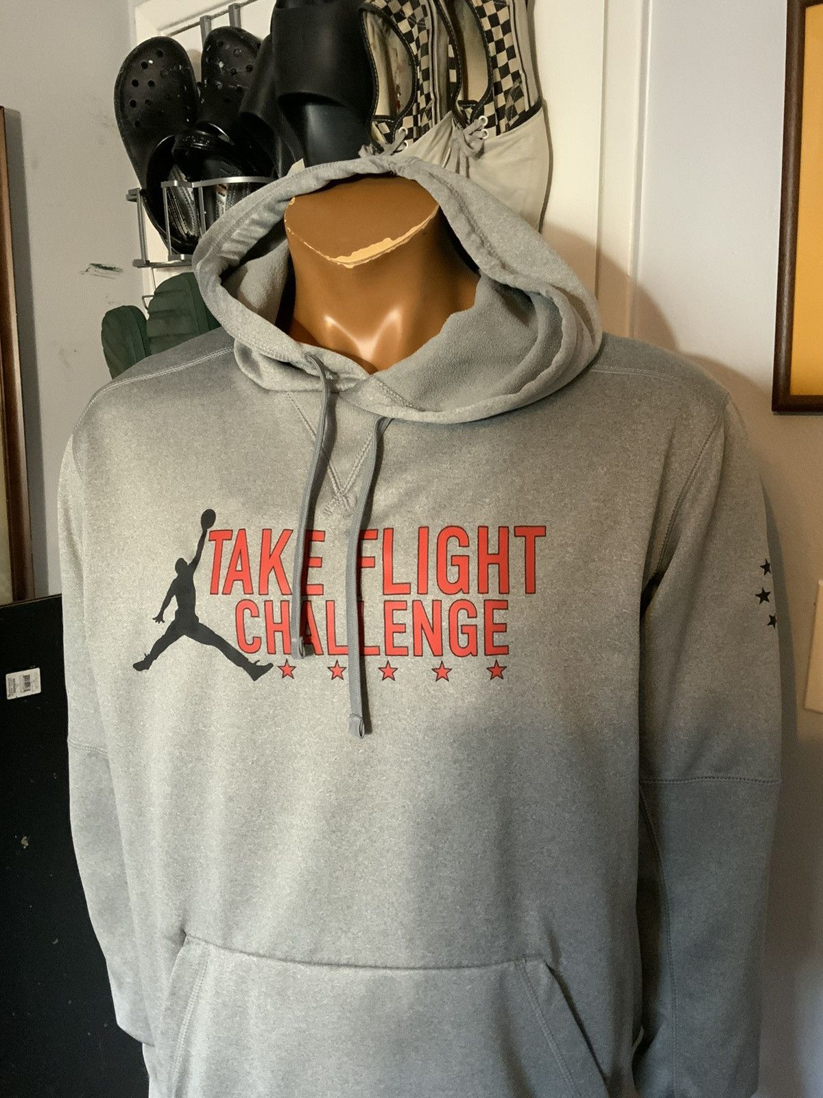 Jordan Brand × Nike Nike Air Jordan Take Flight Challenge Jumpman Hoodie Size US L / EU 52-54 / 3 - 8 Thumbnail