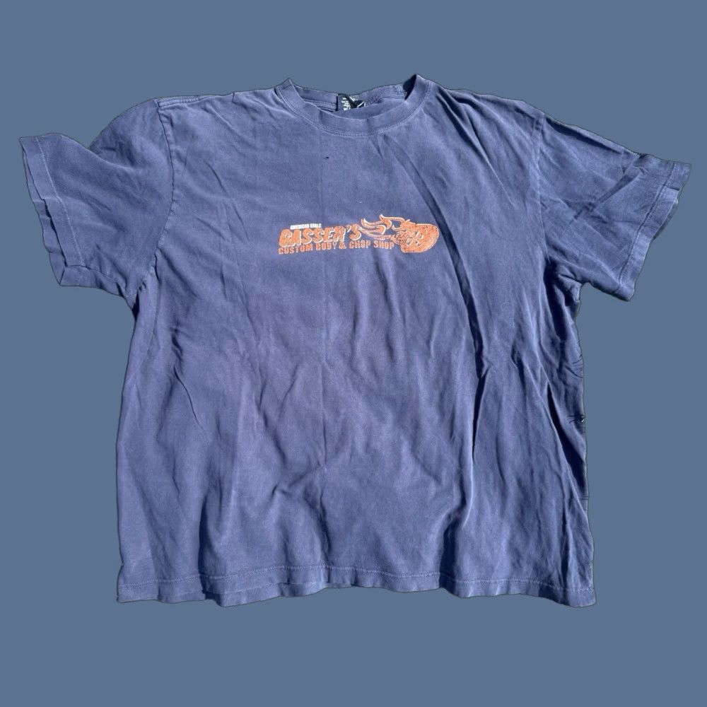 American Eagle Outfitters American Eagle T-Shirt Mens XL Gassers Chop Shop Motorcycle Vintage Y2K Logo Size US XL / EU 56 / 4 - 1 Thumbnail