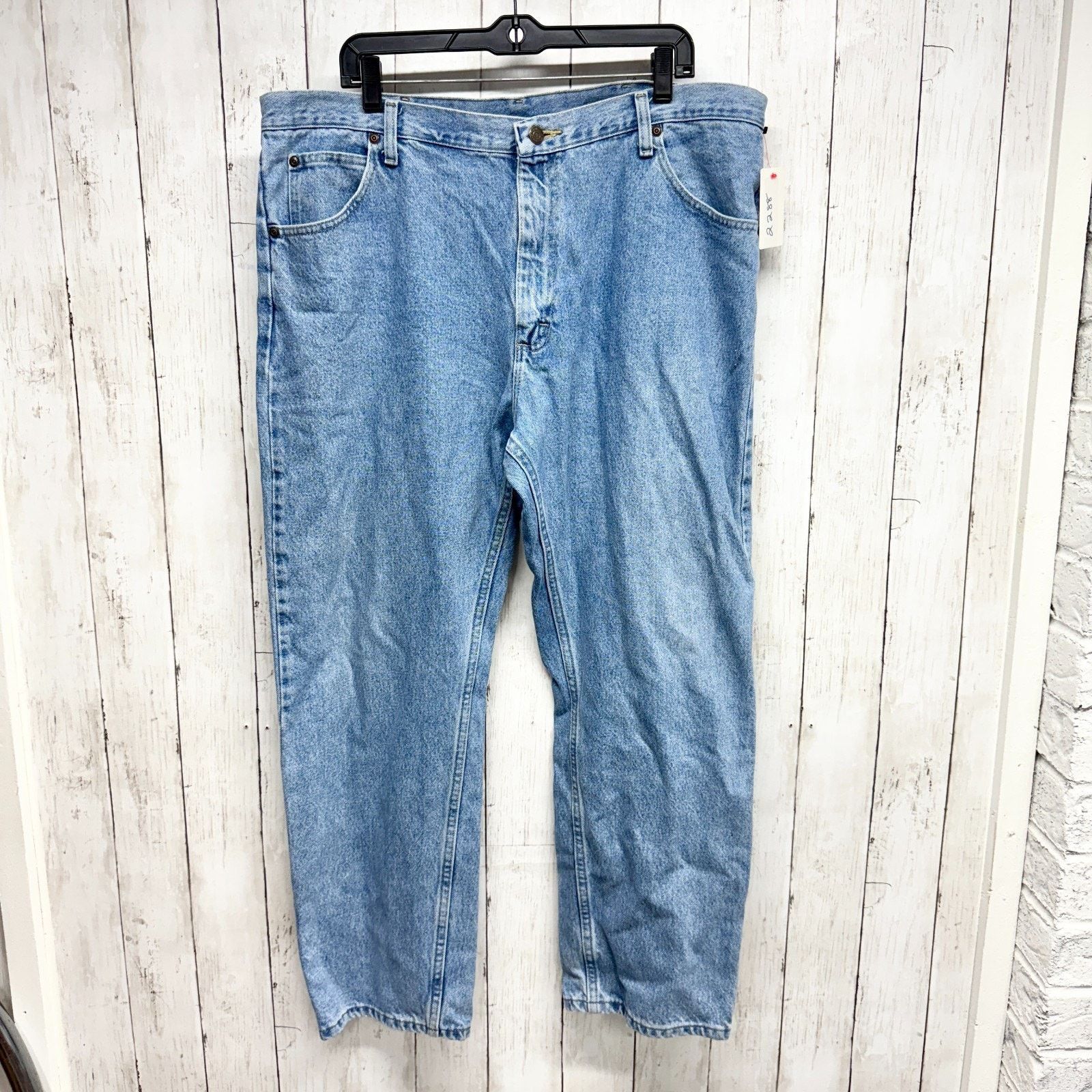Wrangler Wrangler Pants Sz 40X30 Cotton Denim Relaxed Straight Jeans Size US 40 / EU 56 - 1 Thumbnail
