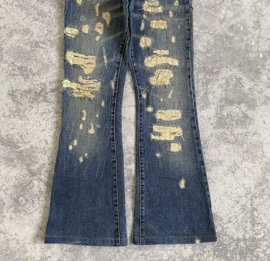 Tornado Mart Tornado Mart Flare Jeans Size US 28 / EU 44 - 3 Thumbnail