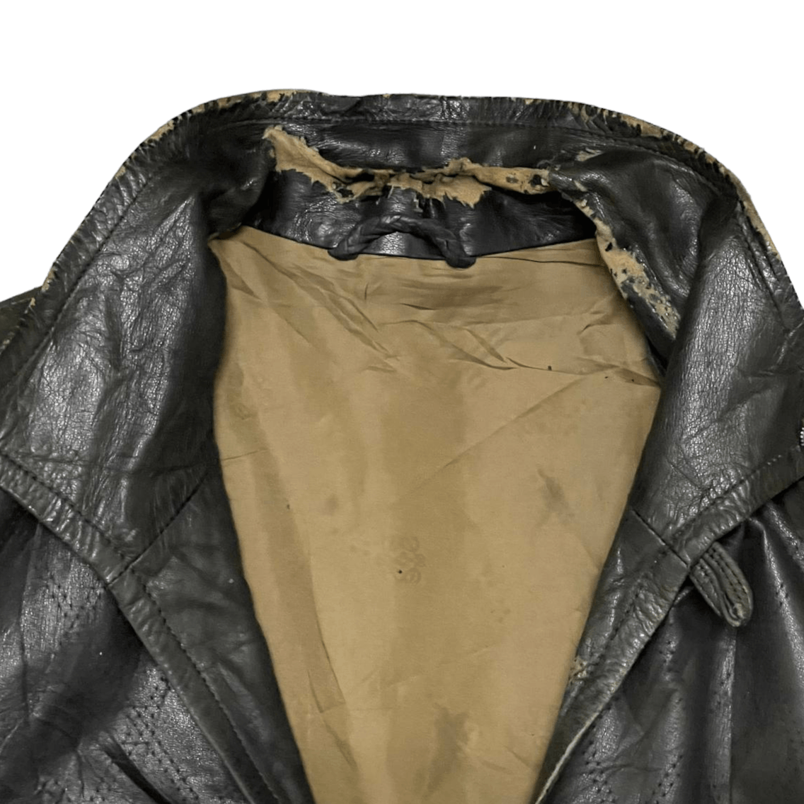 Loewe Loewe Distressed Leather Jacket Vintage Size US M / EU 48-50 / 2 - 8 Thumbnail