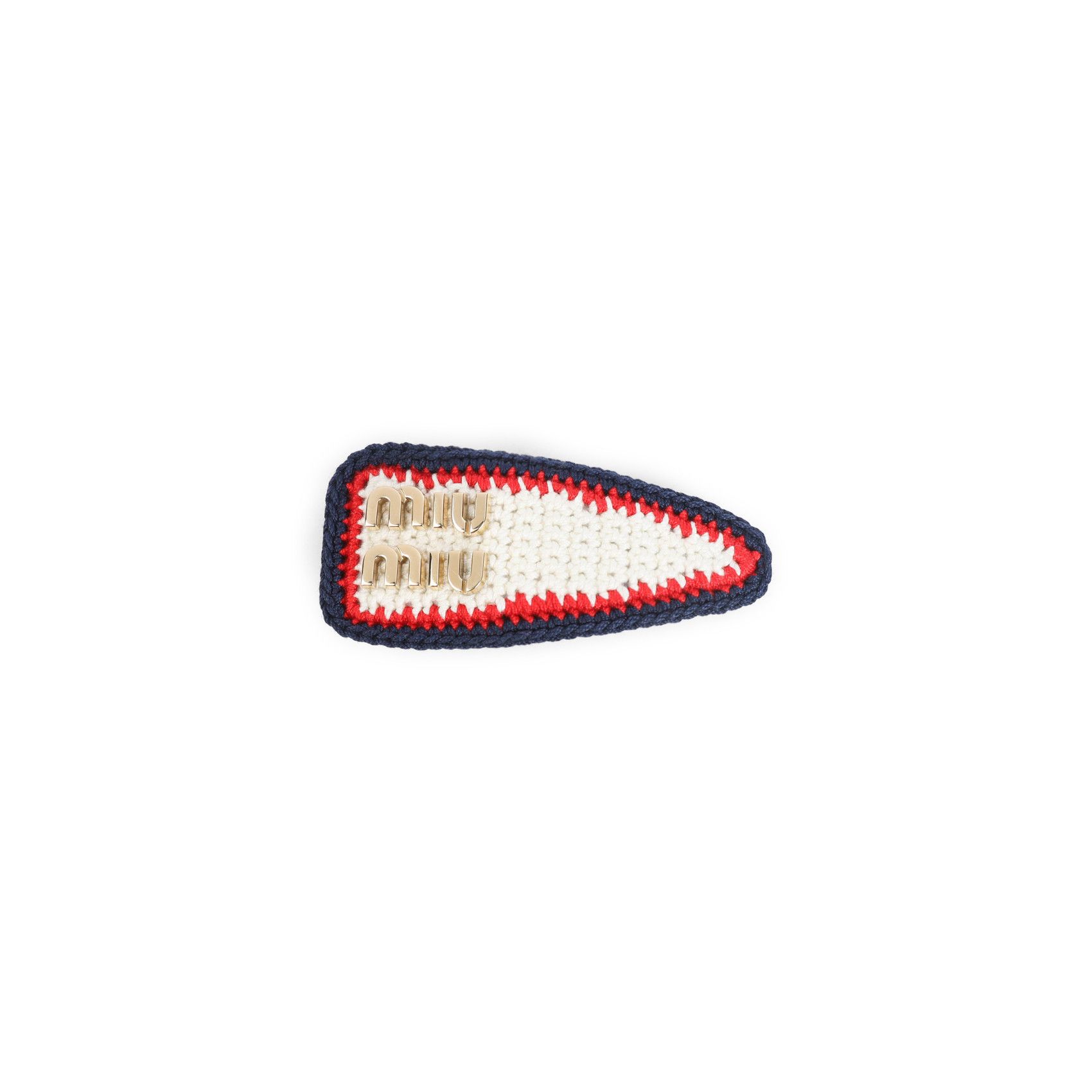 Miu Miu Miu Miu Crochet Hair Clip Size ONE SIZE - 1 Thumbnail