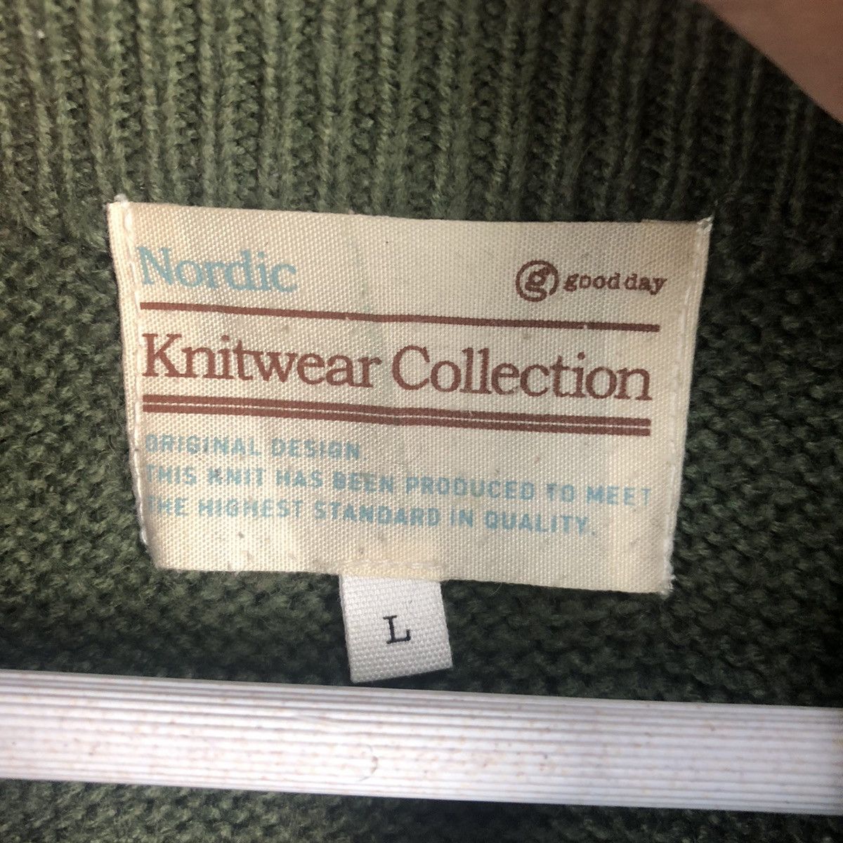 Japanese Brand Nurdic Green vintage Sweatshirt #A1462 Size US M / EU 48-50 / 2 - 10 Thumbnail