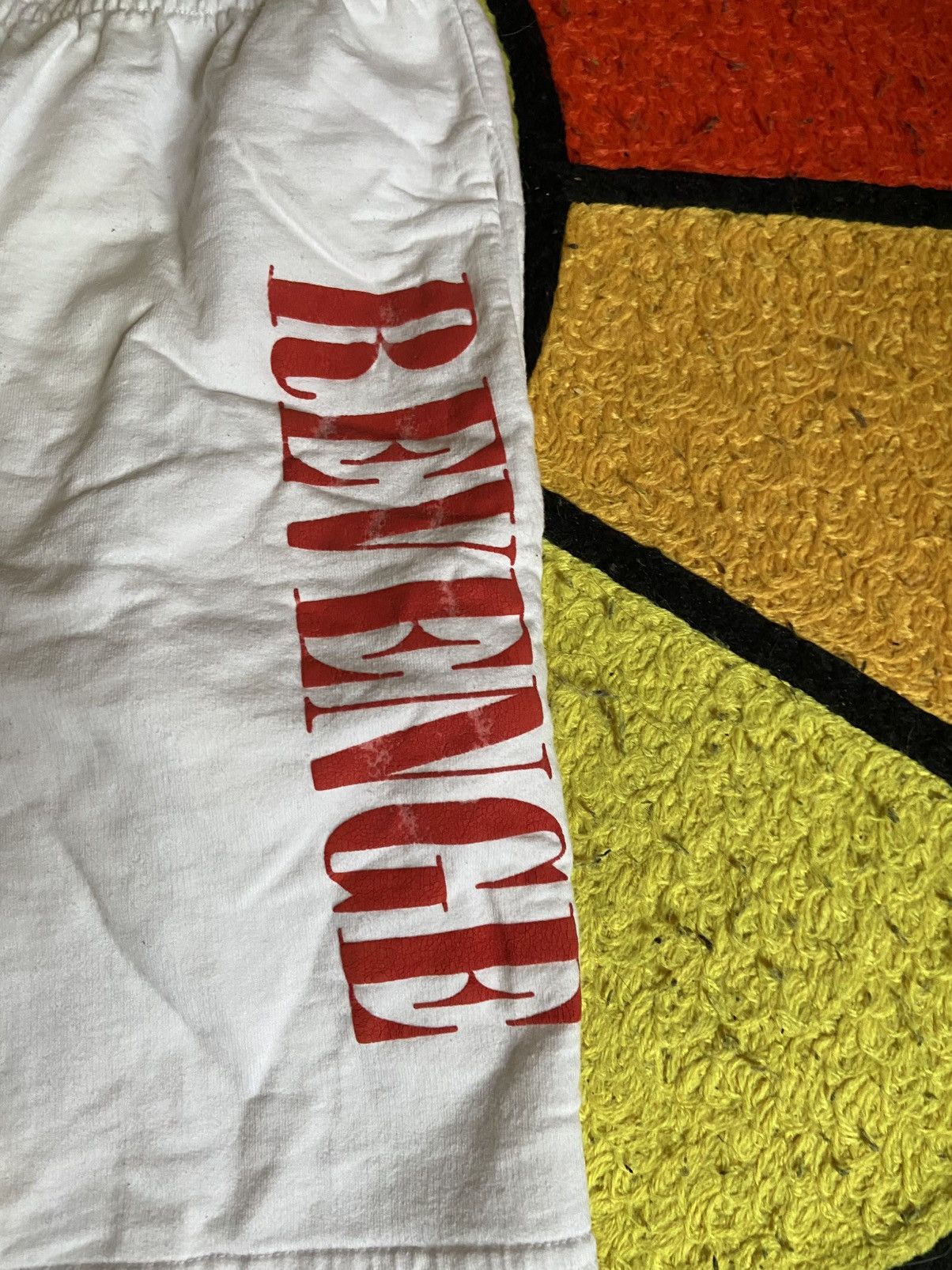 Revenge Revenge White Look At Me Shorts Size US 30 / EU 46 - 3 Thumbnail