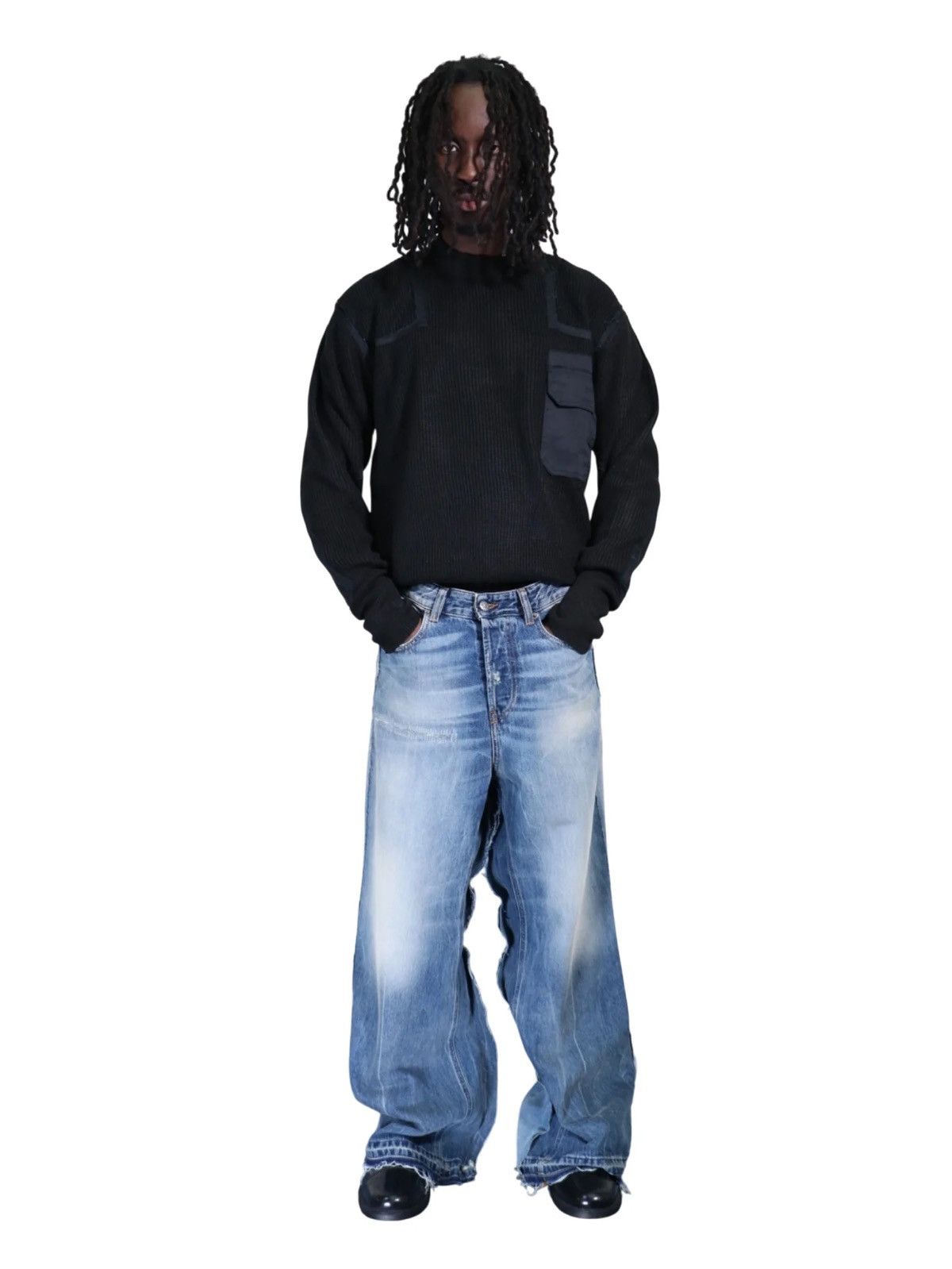 Diesel DIESEL INDUSTRY X PROTOTYPES NEW JEANS PANT Size US 31 - 17 Thumbnail