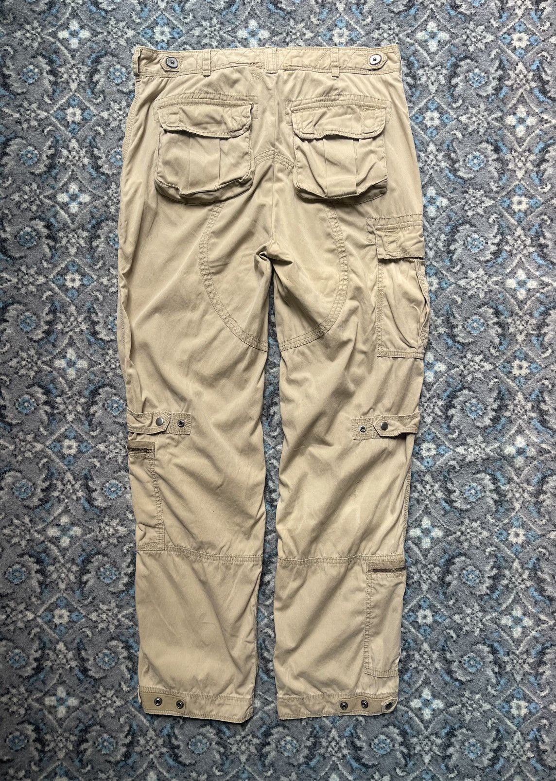Polo Ralph Lauren Vintage Polo Ralph Lauren Cargo Pants Multi Pocket 90s Size US 36 / EU 52 - 2 Thumbnail