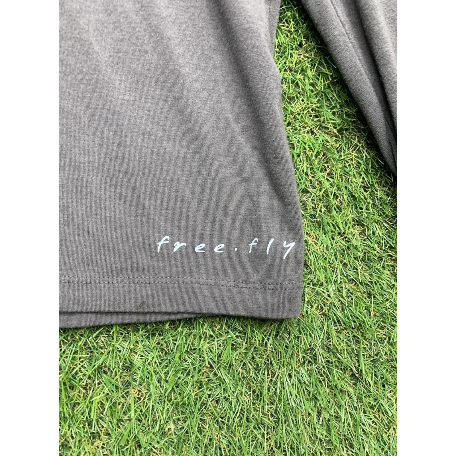 Vintage Free Fly Shirt Mens Small Gray Long Sleeve Henley Bamboo Fishing Performance Y2K Size US S / EU 44-46 / 1 - 4 Thumbnail
