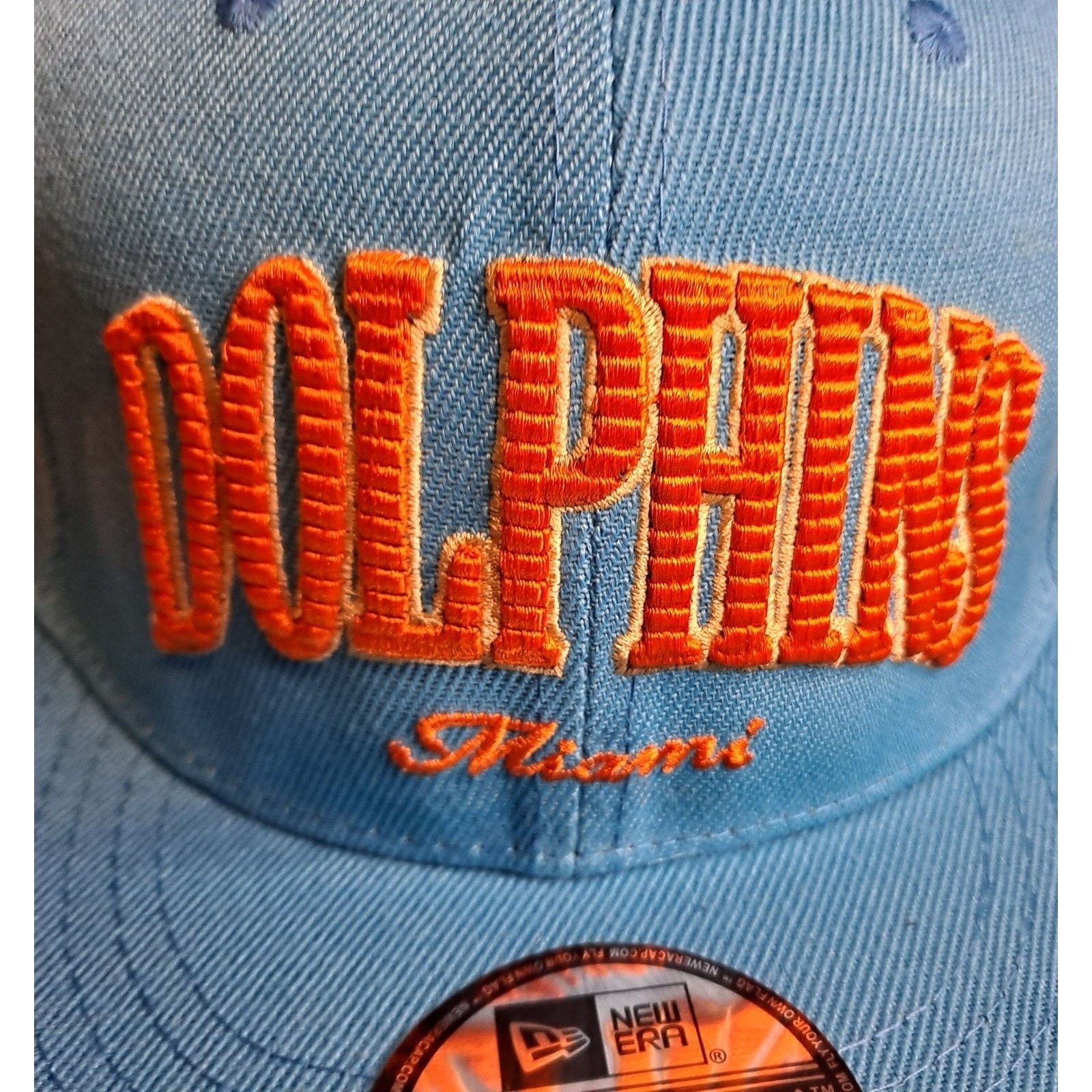 New Era Miami Dolphins New Era 9FIFTY Snapback Hat Cap NFL Football Size ONE SIZE - 2 Thumbnail