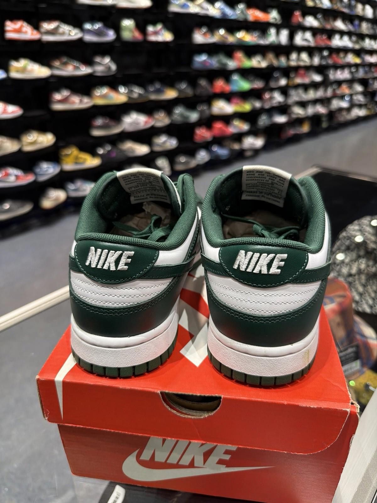 Nike Nike Dunk Low Michigan State Size 8.5 Preowned Authentic Size US 8.5 / EU 41-42 - 6 Thumbnail