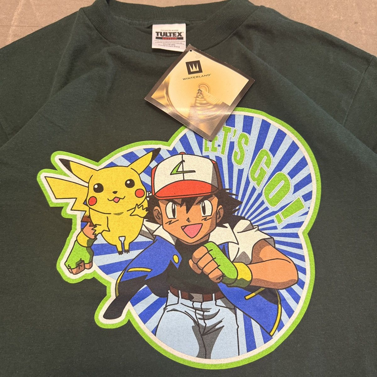 Pokemon Vintage Pokemon Tee Size US M / EU 48-50 / 2 - 3 Thumbnail