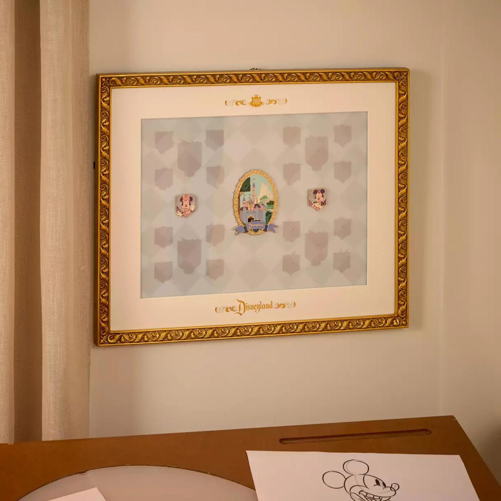 Disney Disney Castle 70th Anniversary Vault LE Pin Frame w 3 pins Size ONE SIZE - 9 Thumbnail