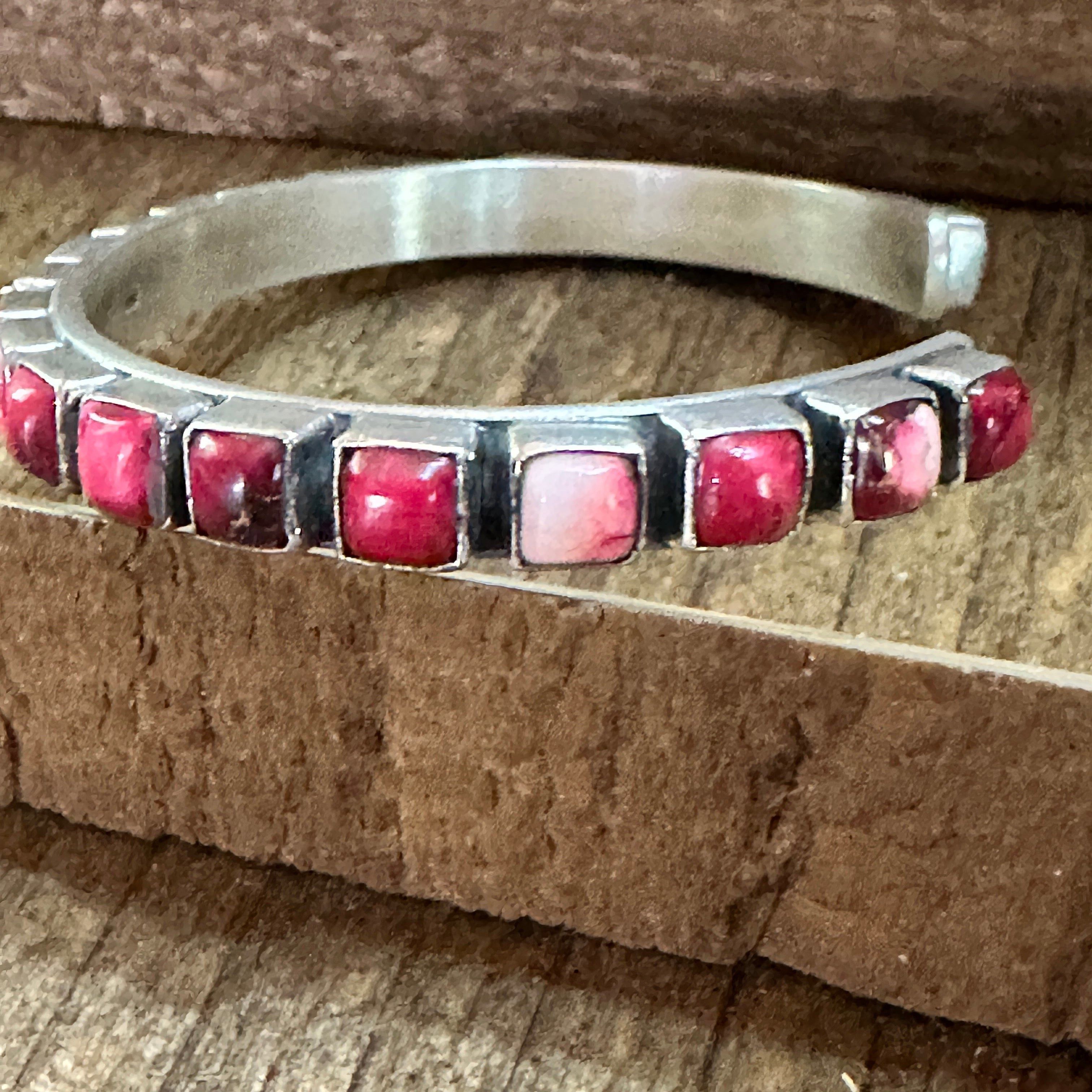 Other Handmade Sterling Silver Rose Dahlia Cuff Bracelet, Signed, Size ONE SIZE - 5 Thumbnail