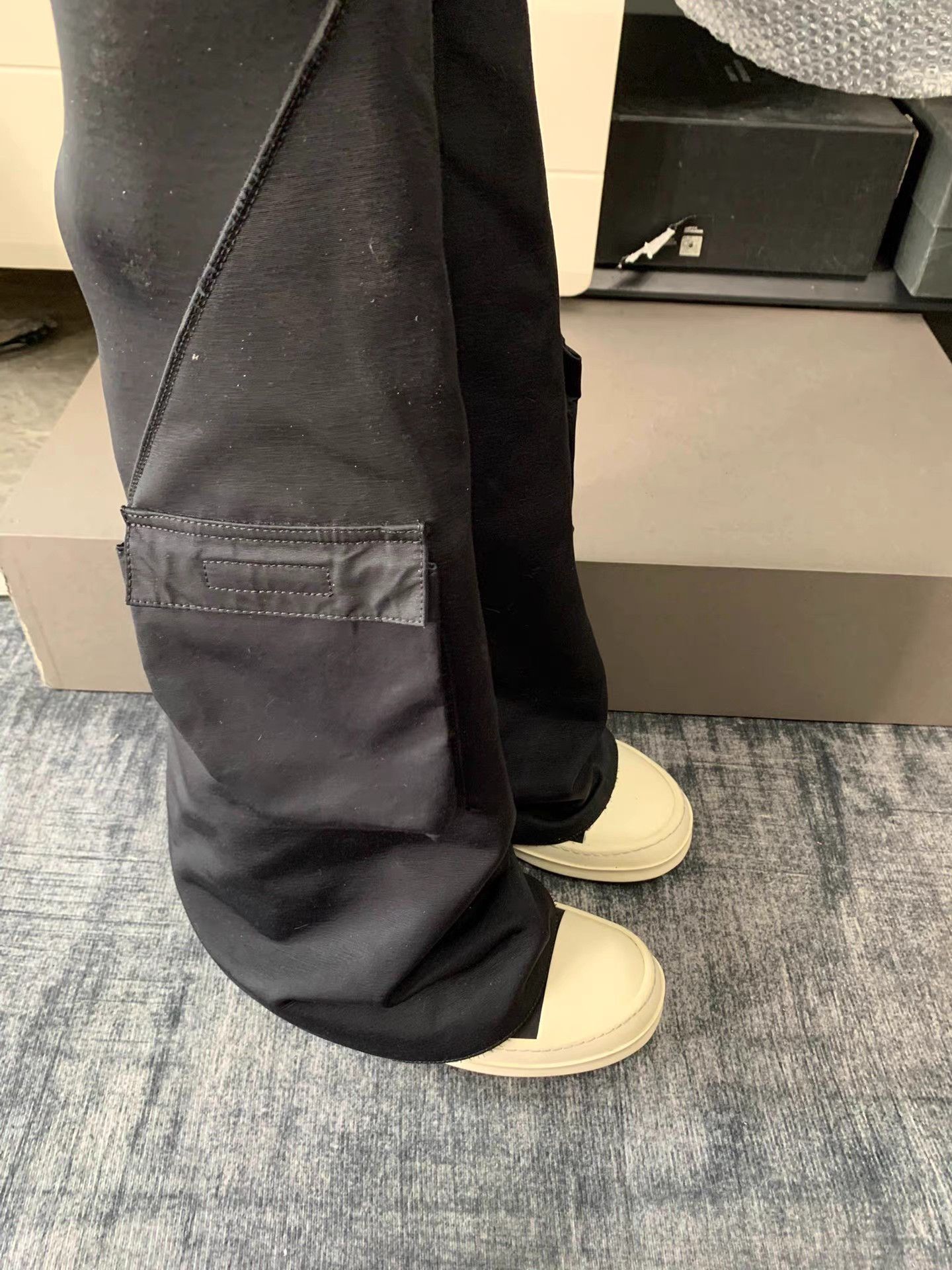 Rick Owens Rick Owens Cargo Pocket Pants Boots Size US 8 / IT 38 - 2 Thumbnail