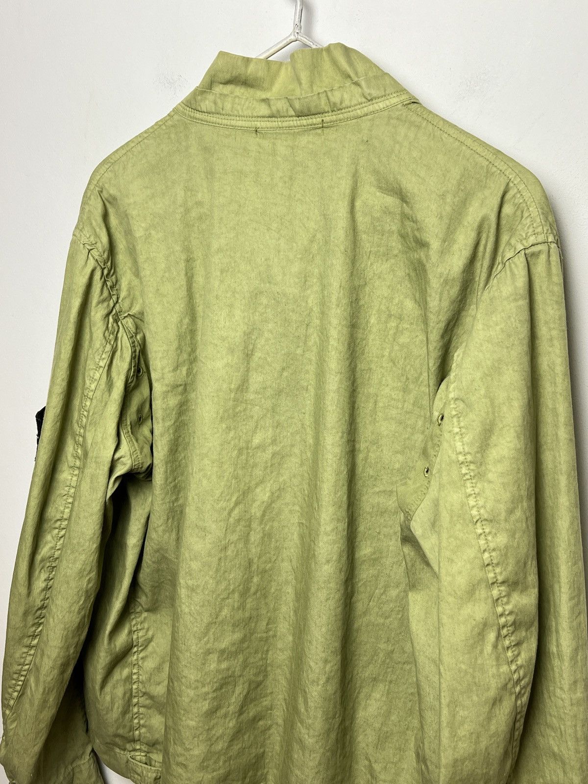 Massimo Osti stone island y2k 90s archive lino work jacket Size US L / EU 52-54 / 3 - 6 Thumbnail