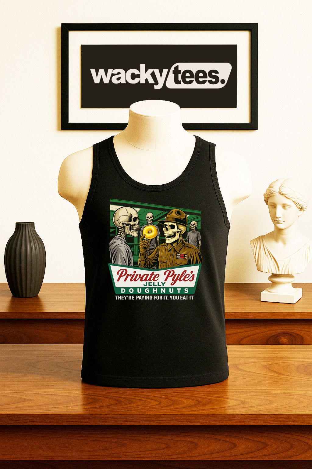 Other Private Gomer Pyles Jelly Doughnuts Full Metal Tee Shirt Size US L / EU 52-54 / 3 - 2 Thumbnail