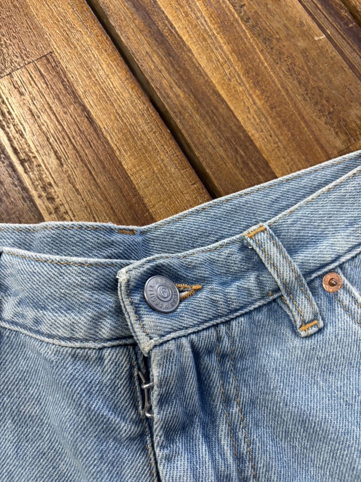 Maison Margiela MM6 Maison Margiela Jean shorts Size US 30 / EU 46 - 2 Thumbnail